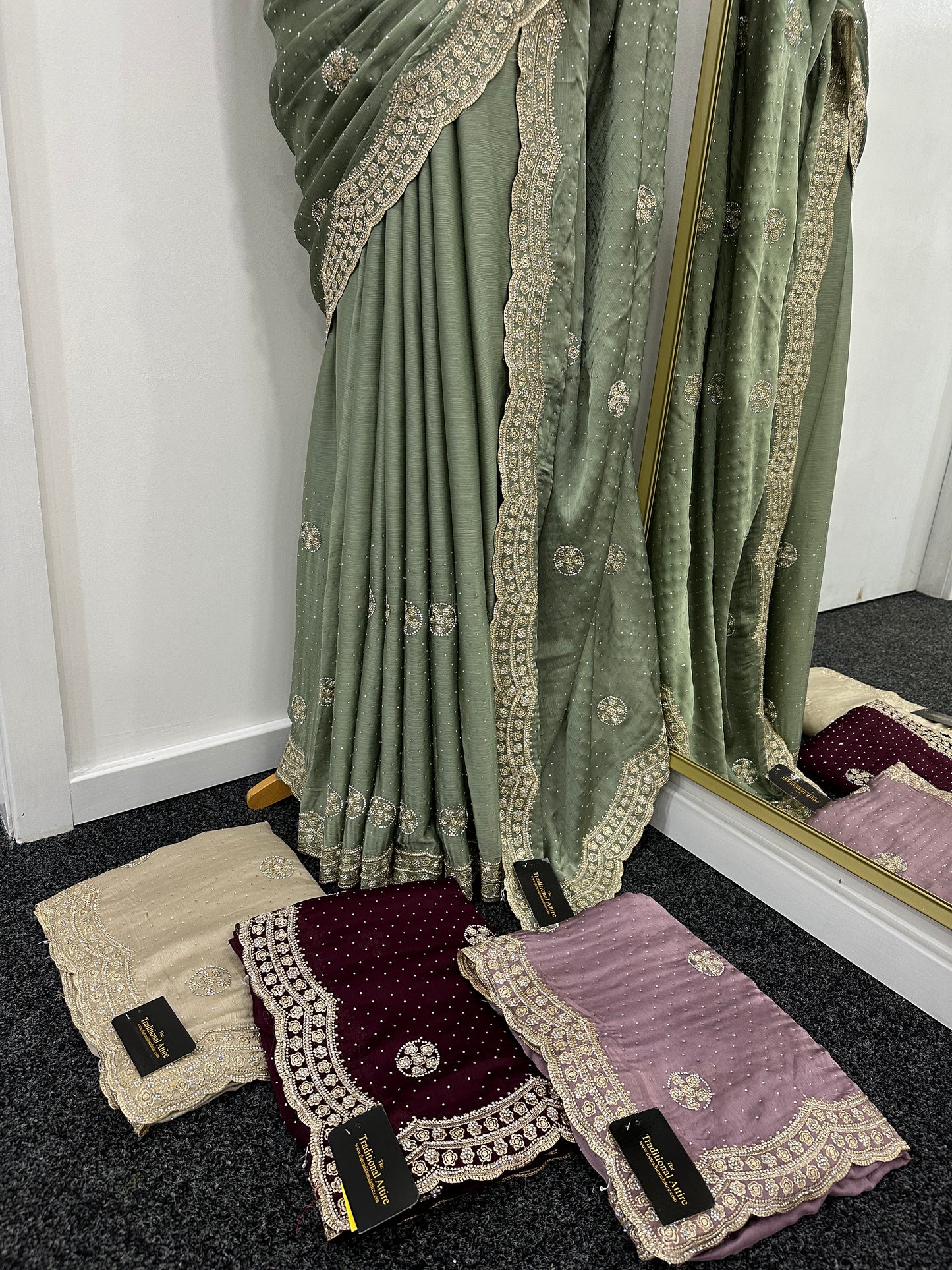 INAYAT - Stonework Saree