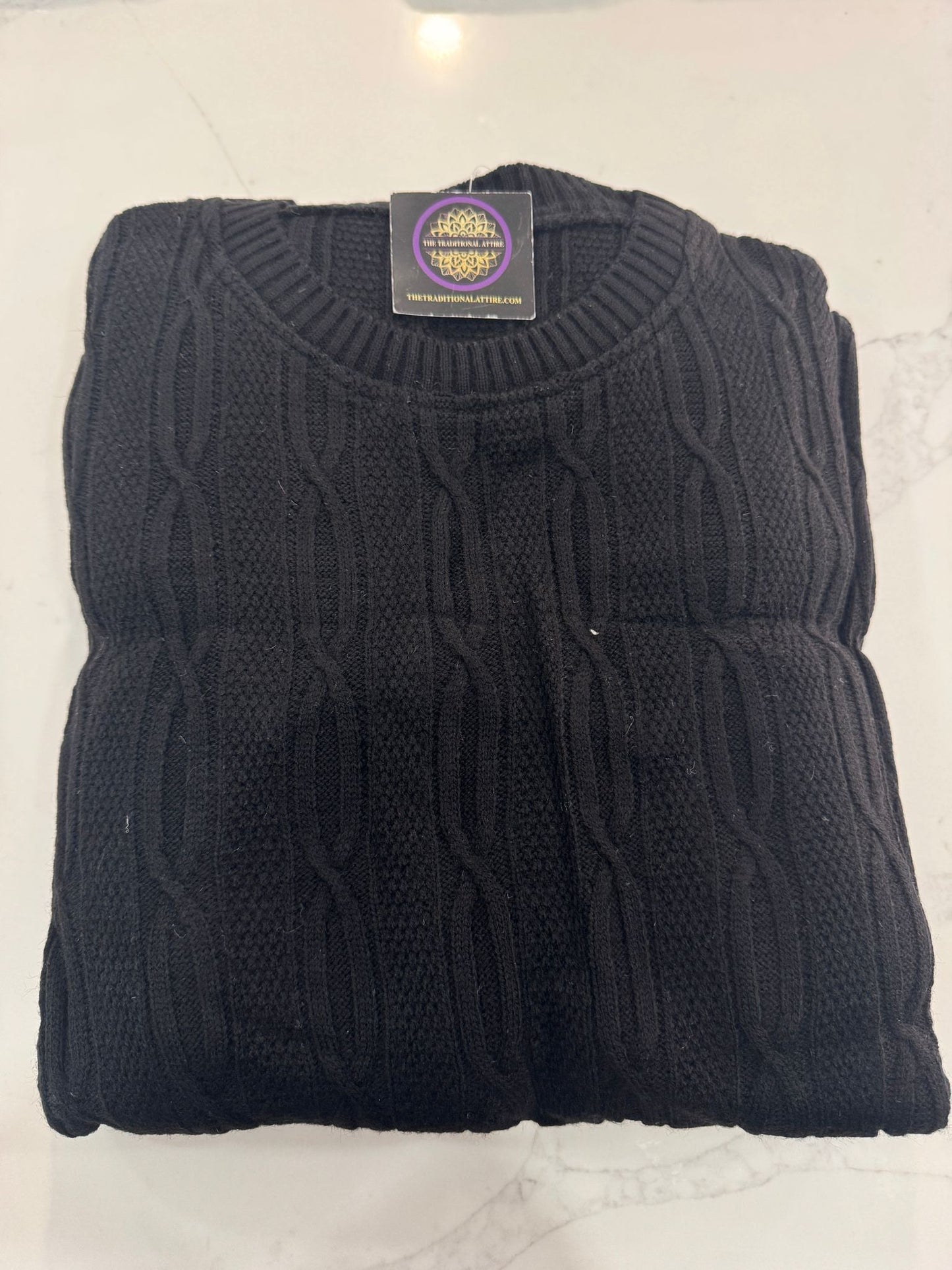 KNIT COORD BLACK