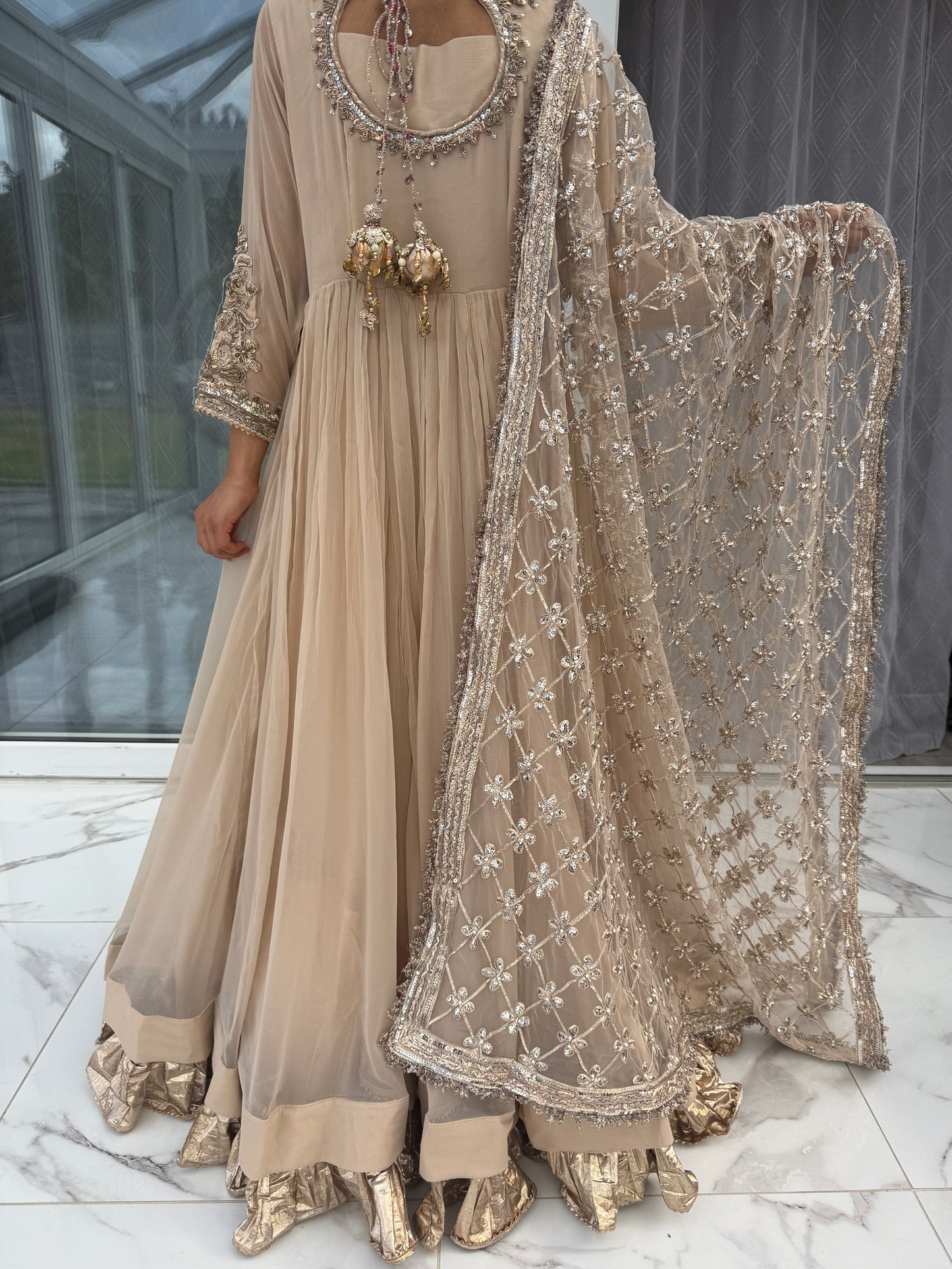 HUMRAHI - ORIGINAL KHUDABAKSH partywear maxi dress