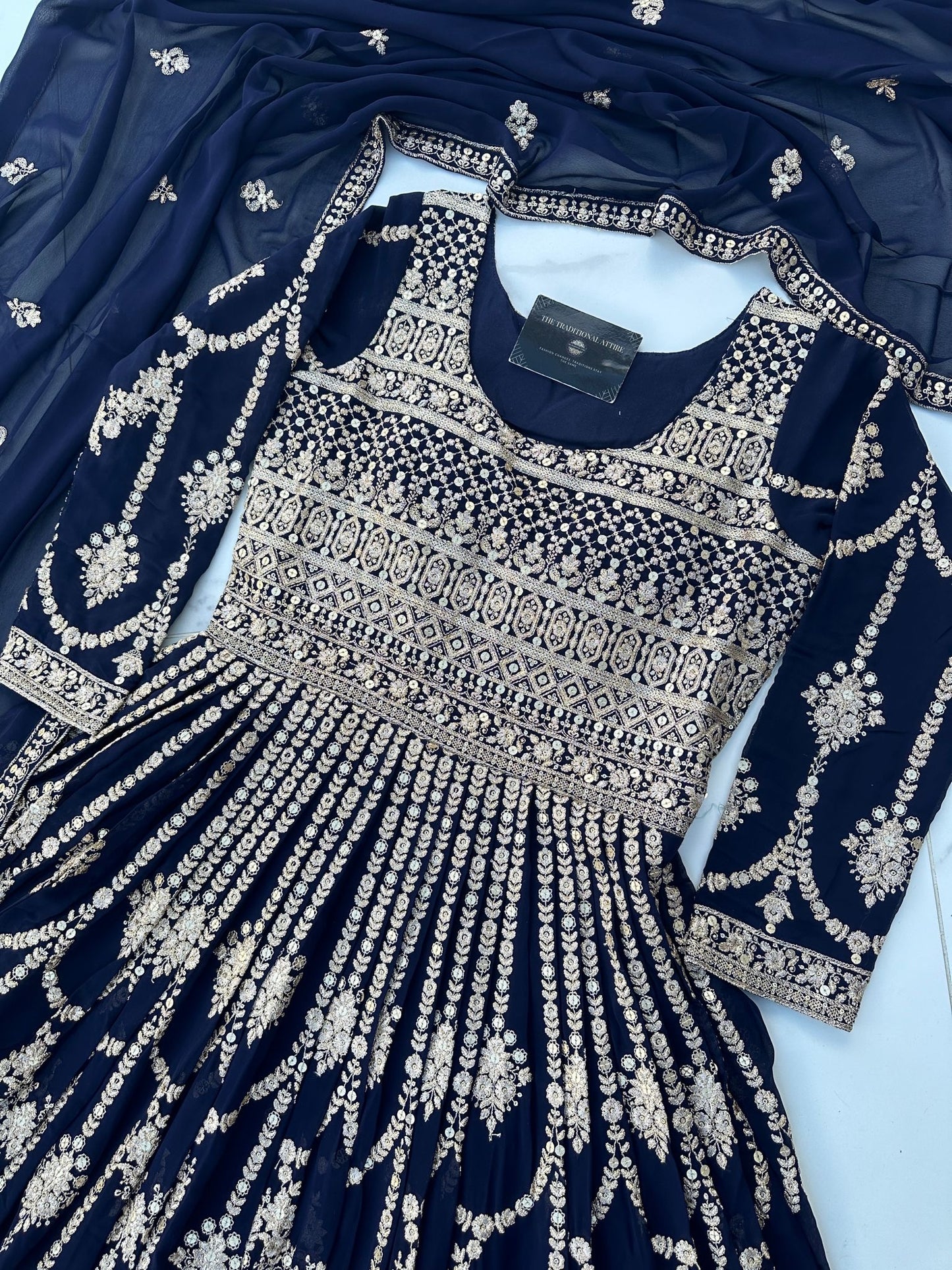 SAJAL NAVY BLUE