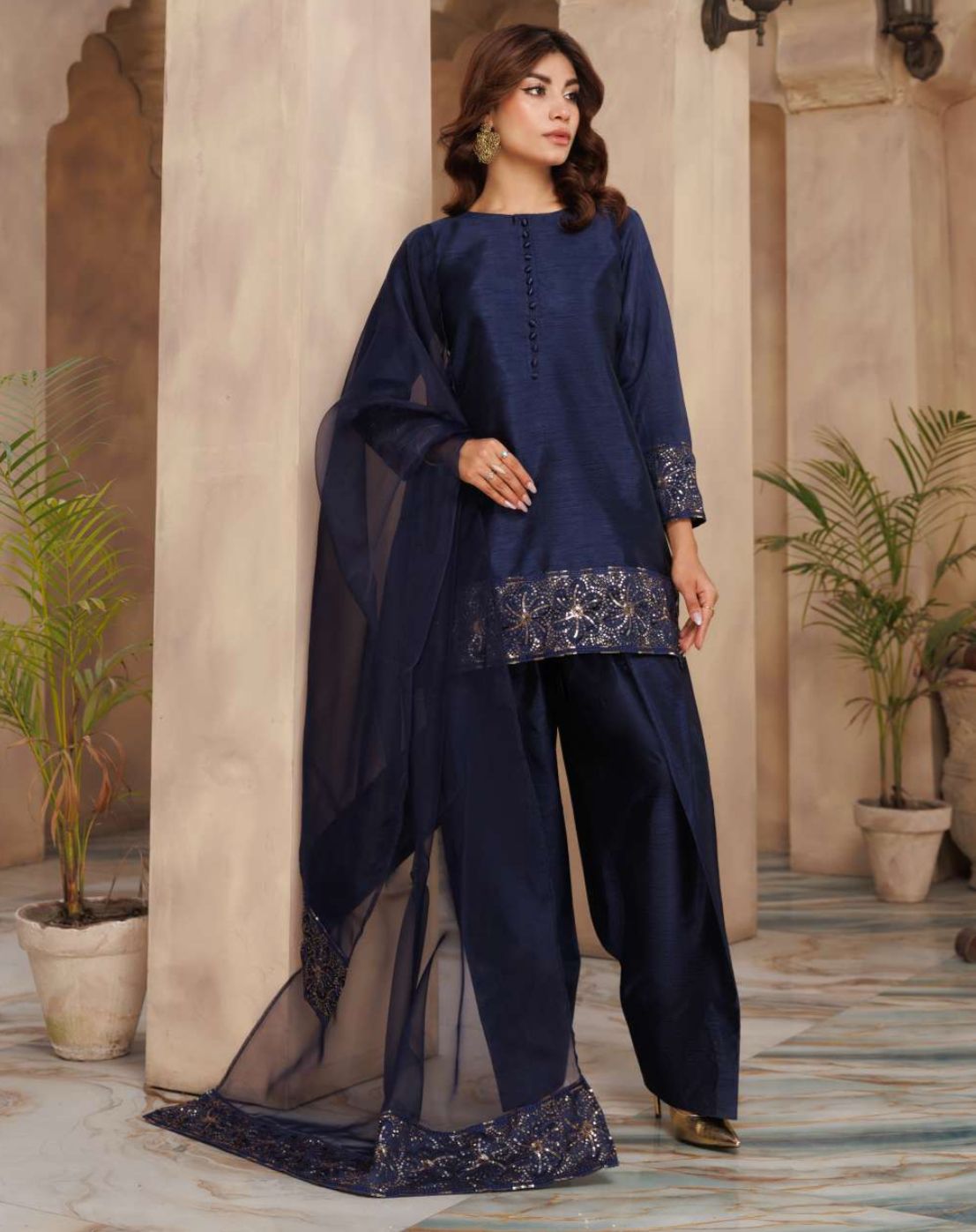 SOPHIA FARSHI SHALWAR SIMRANS