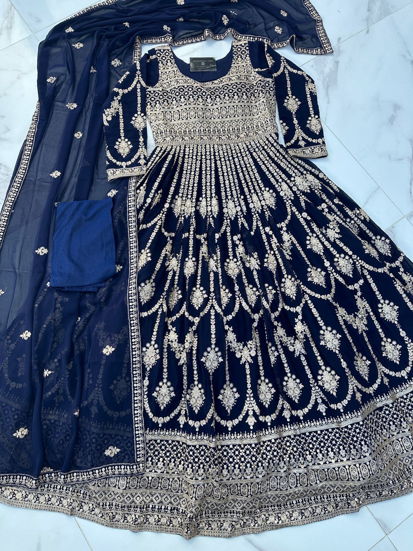 SAJAL NAVY BLUE
