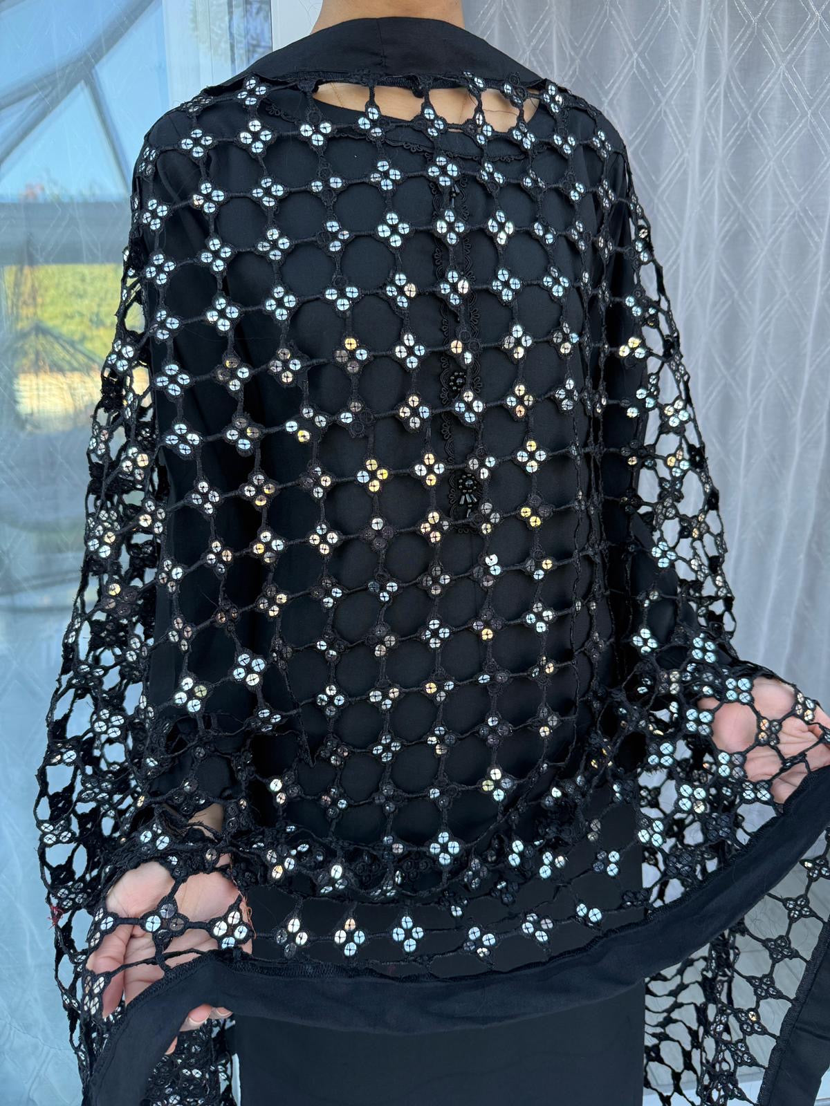 ZAR E NOOR - Winter dhanak outfit with hit foil mirror dupatta