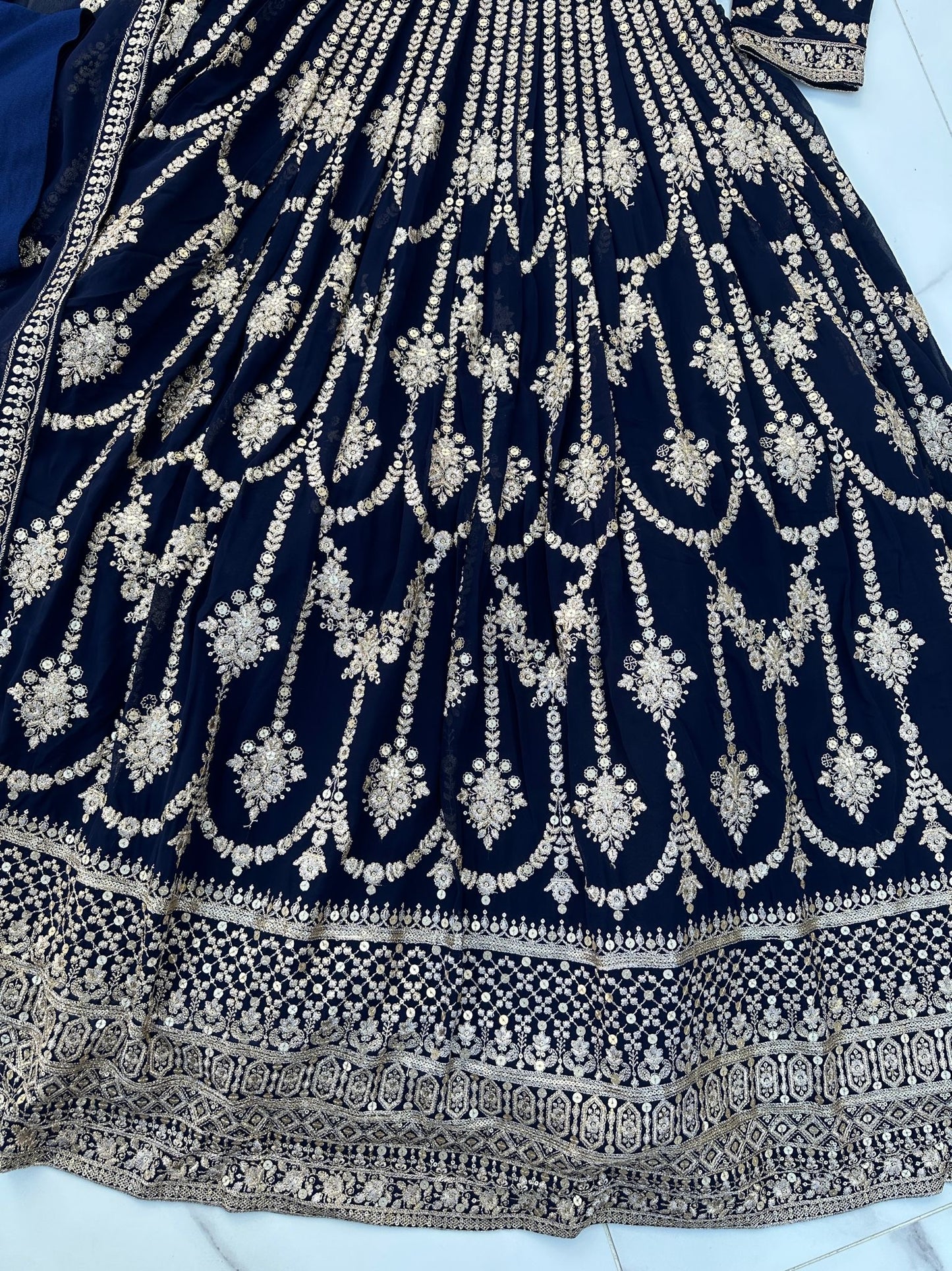 SAJAL NAVY BLUE