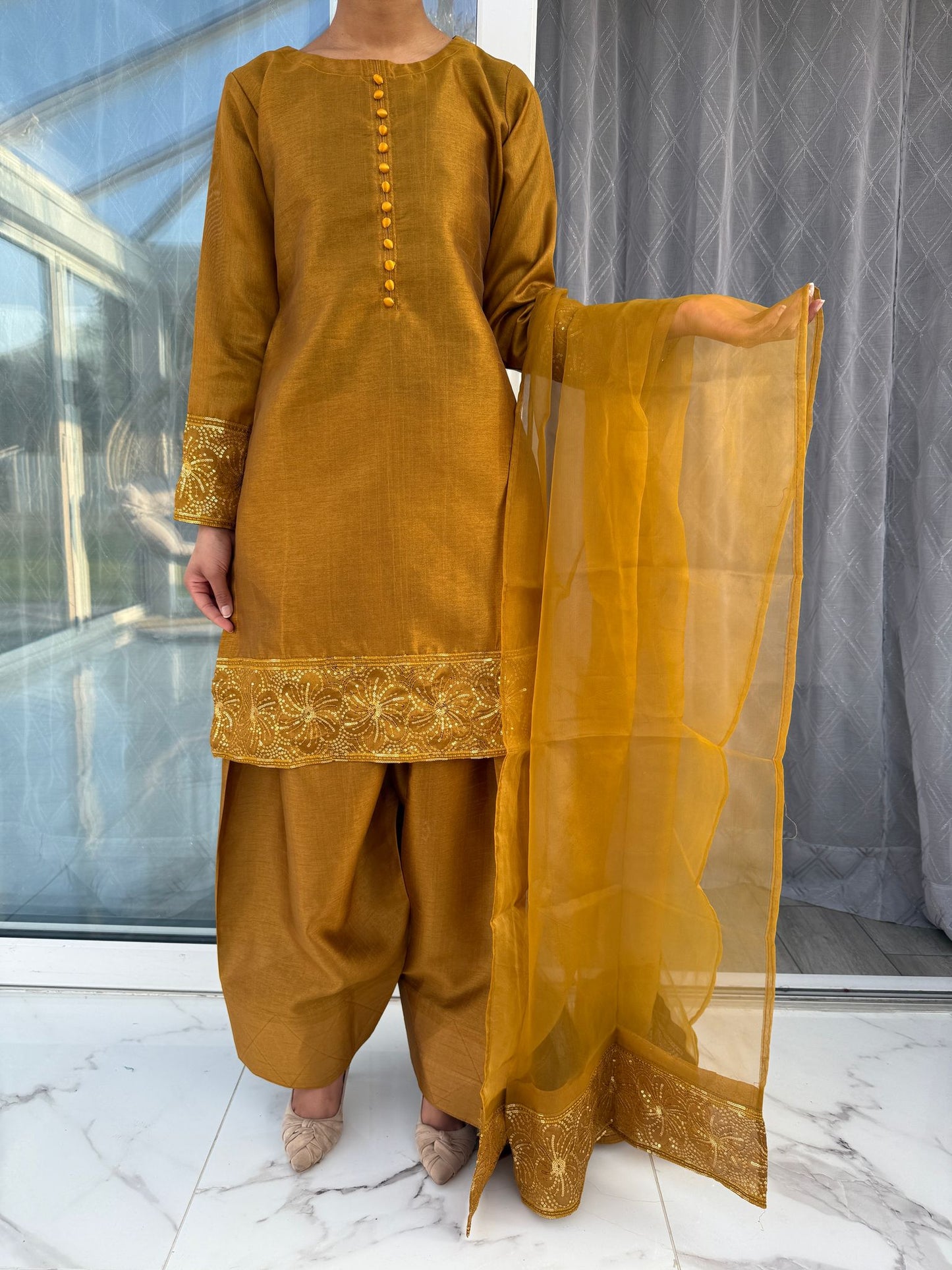 SOPHIA FARSHI SHALWAR SIMRANS