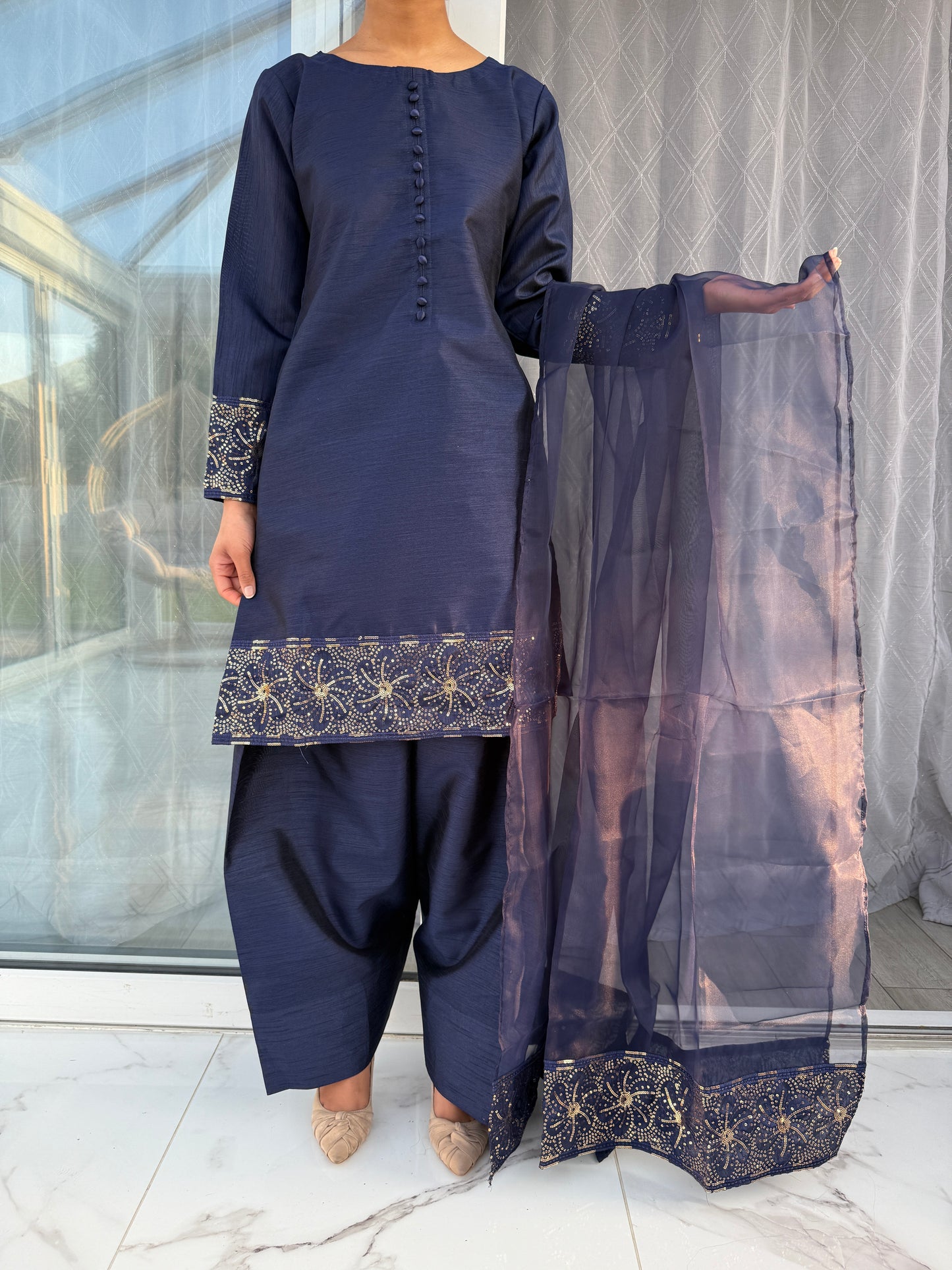SOPHIA FARSHI SHALWAR SIMRANS