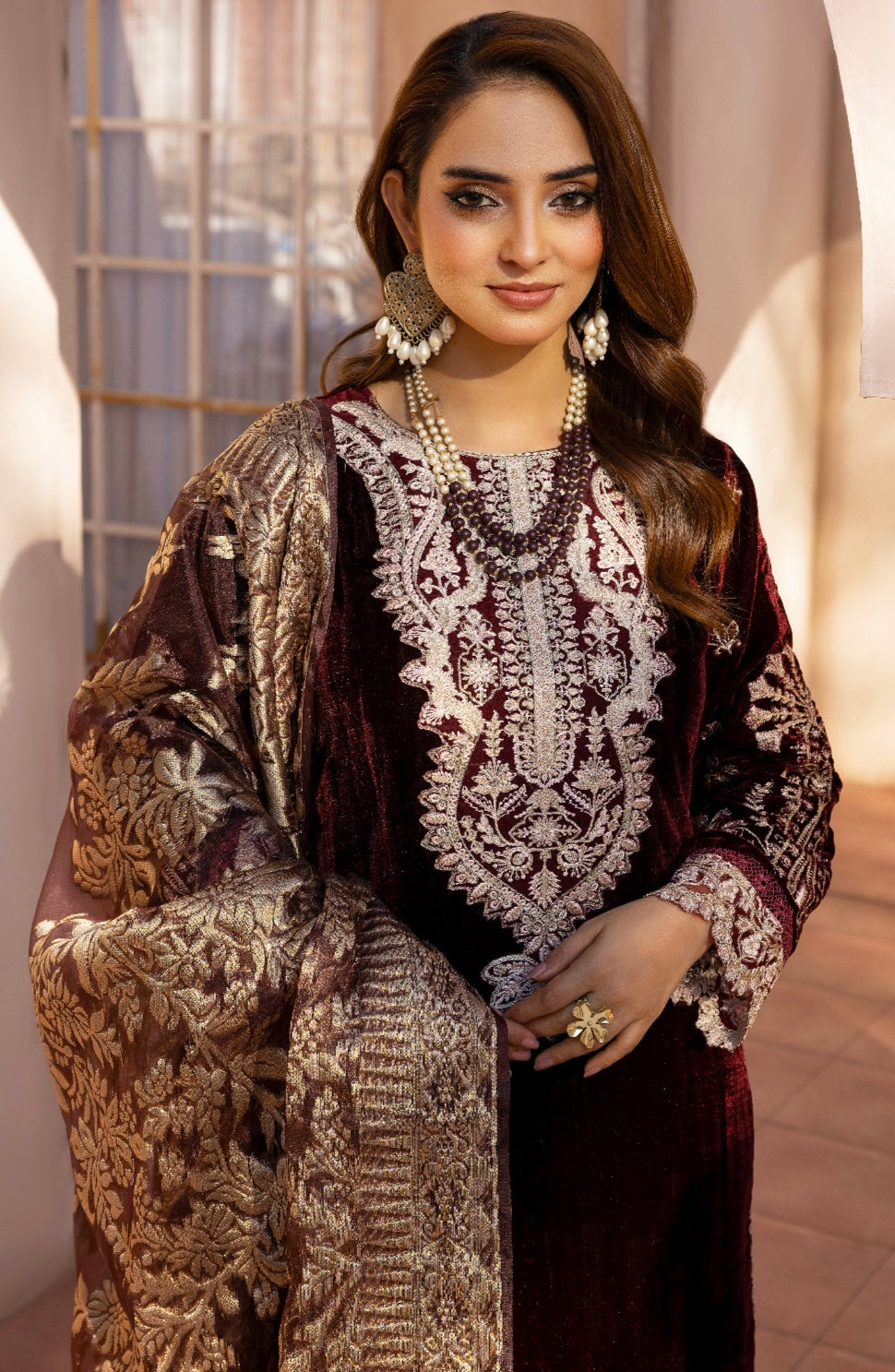 SIMRANS FANNAH COLLECTION 2 - BROWN