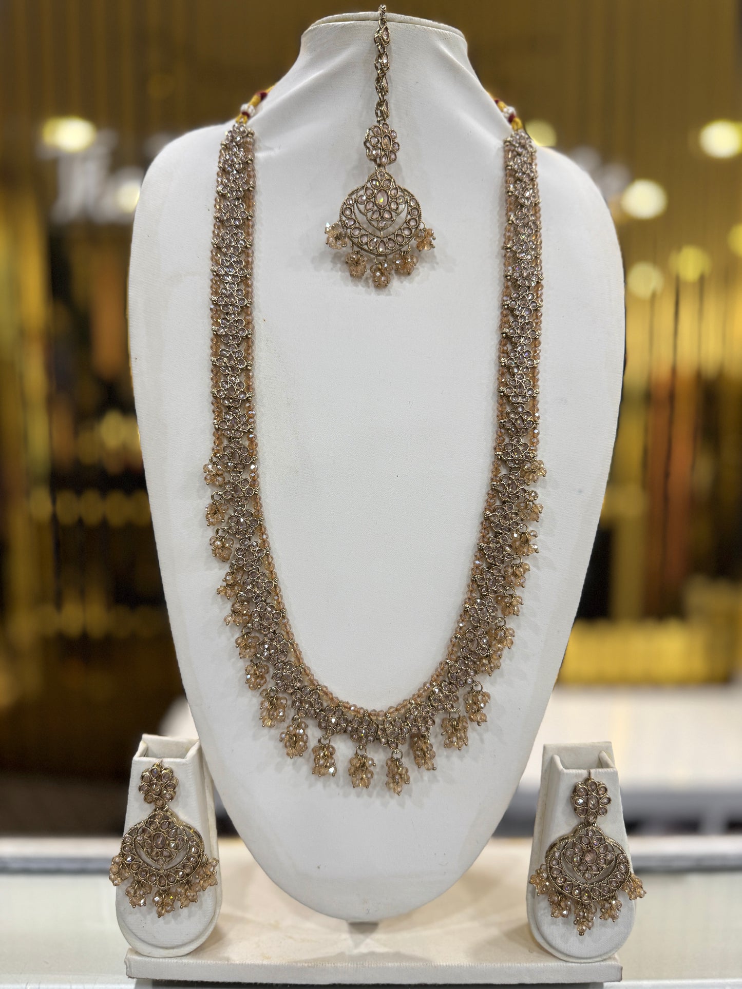 MAHA GOLD - Mala jewellery set