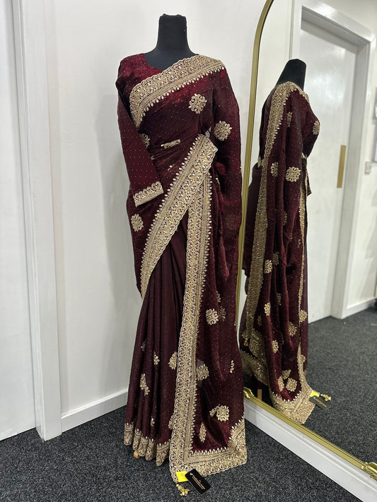 ISHQ - Stonework Saree