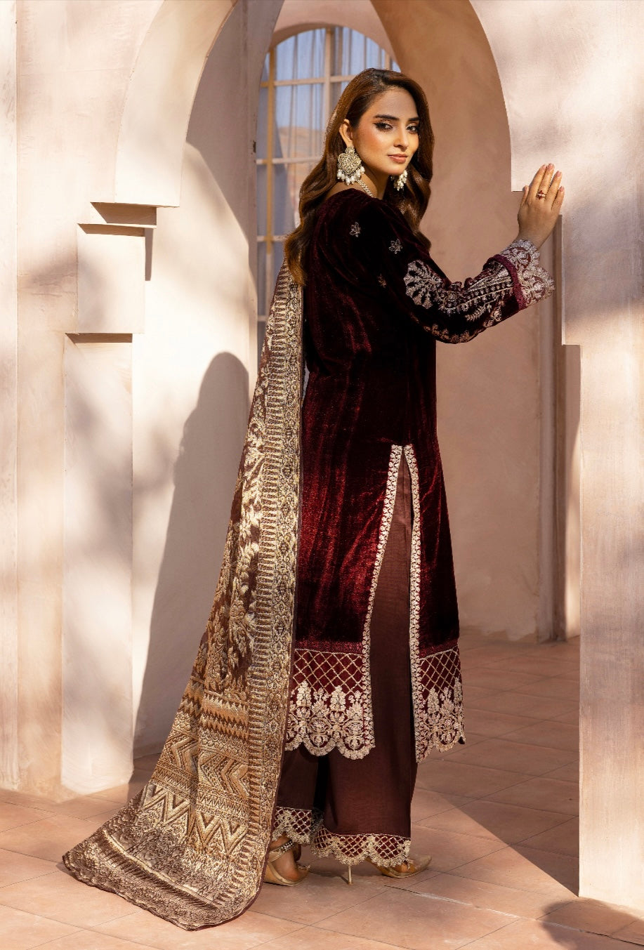 SIMRANS FANNAH COLLECTION 2 - BROWN