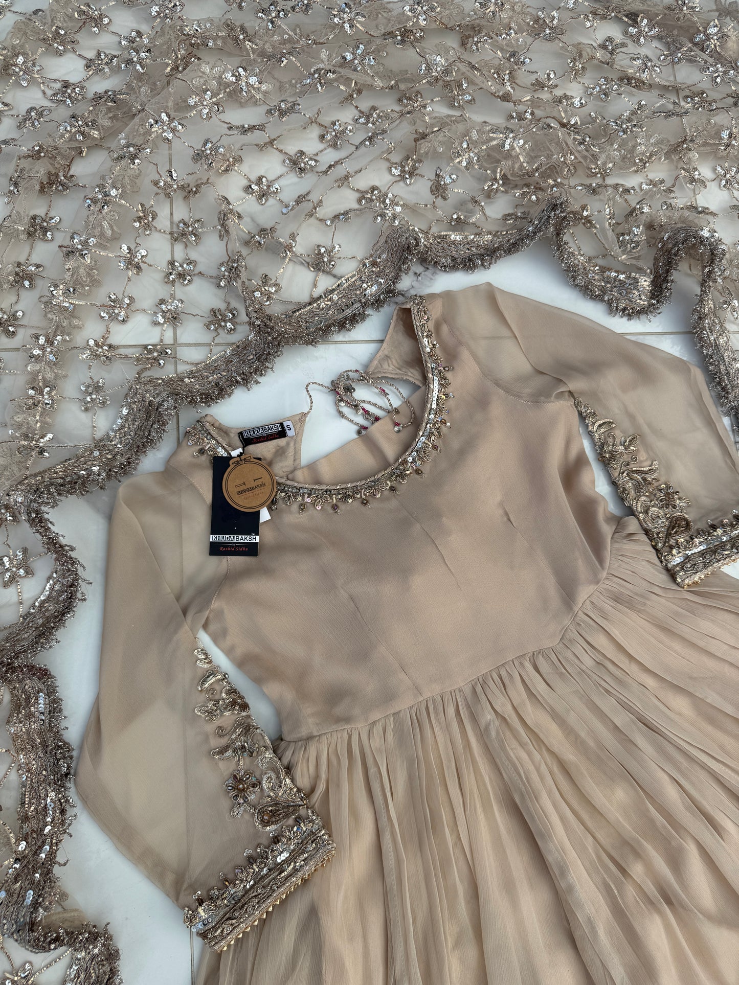 HUMRAHI - ORIGINAL KHUDABAKSH partywear maxi dress