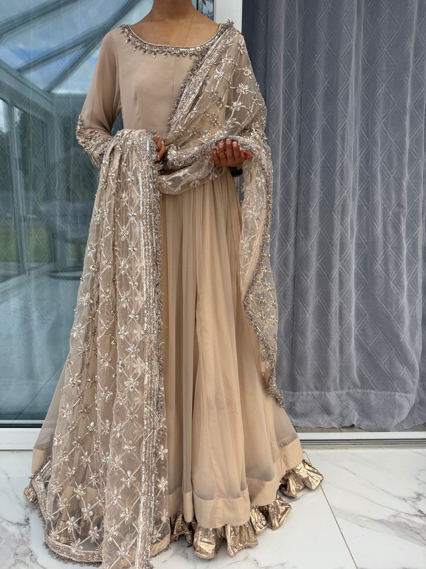HUMRAHI - ORIGINAL KHUDABAKSH partywear maxi dress
