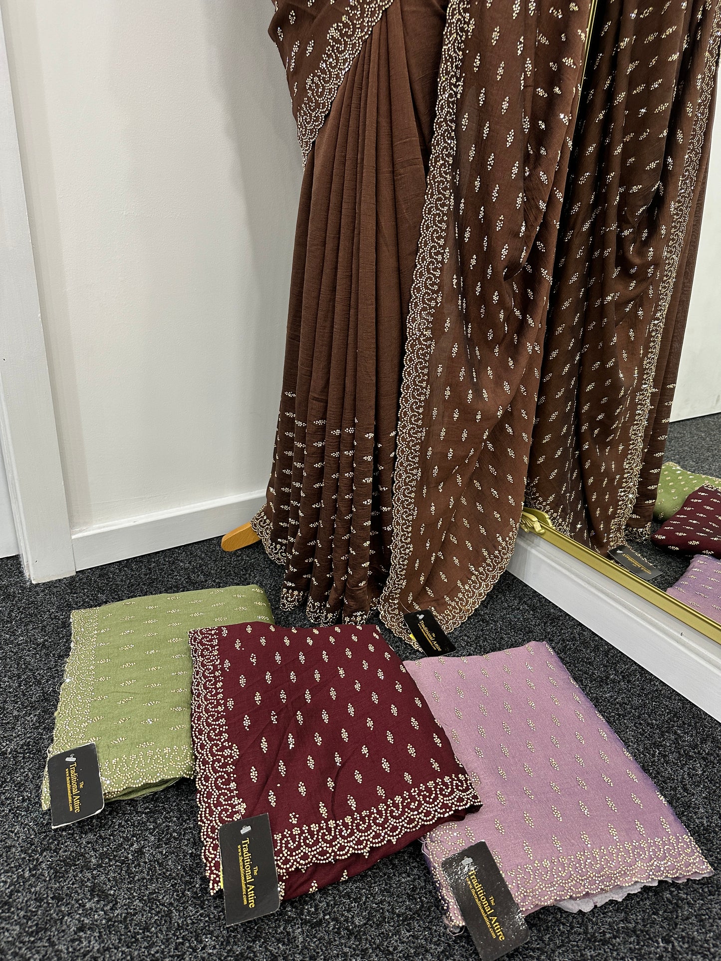 MEHWISH - Stonework Saree
