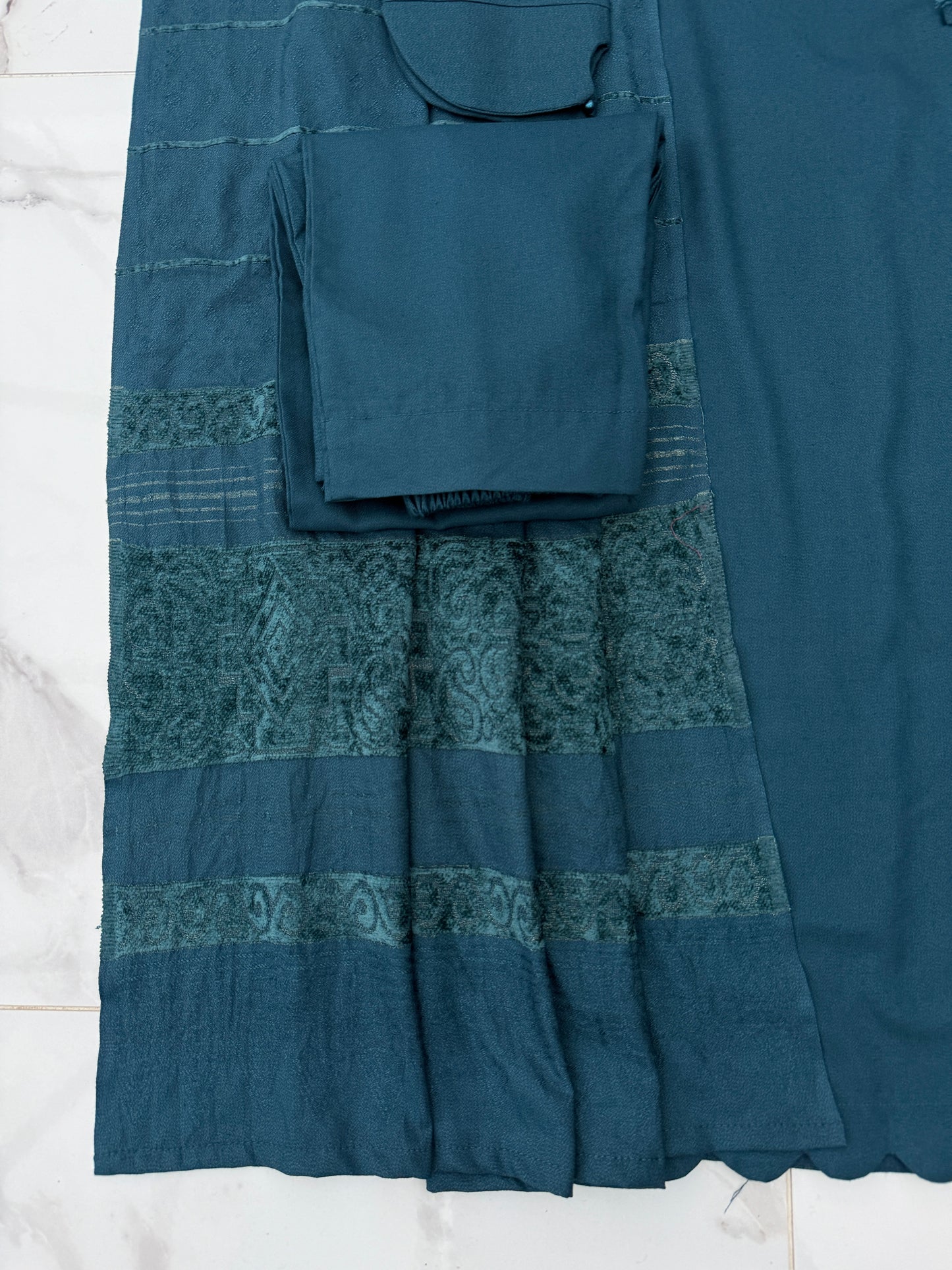 MARIAM DHANAK COLLECTION TEAL