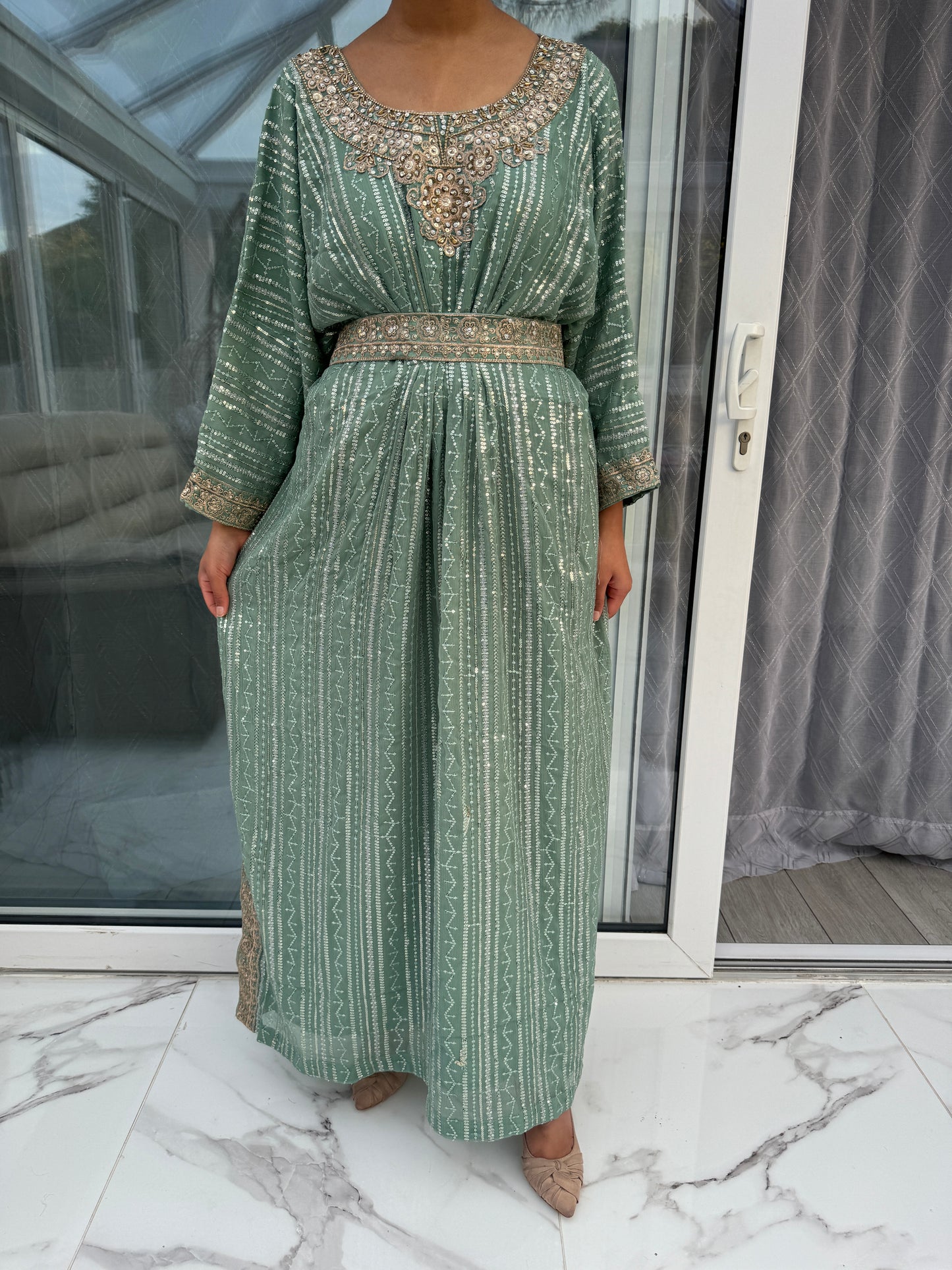 ARWA KAFTAN ONE SIZE (UK SIZE 8-14)