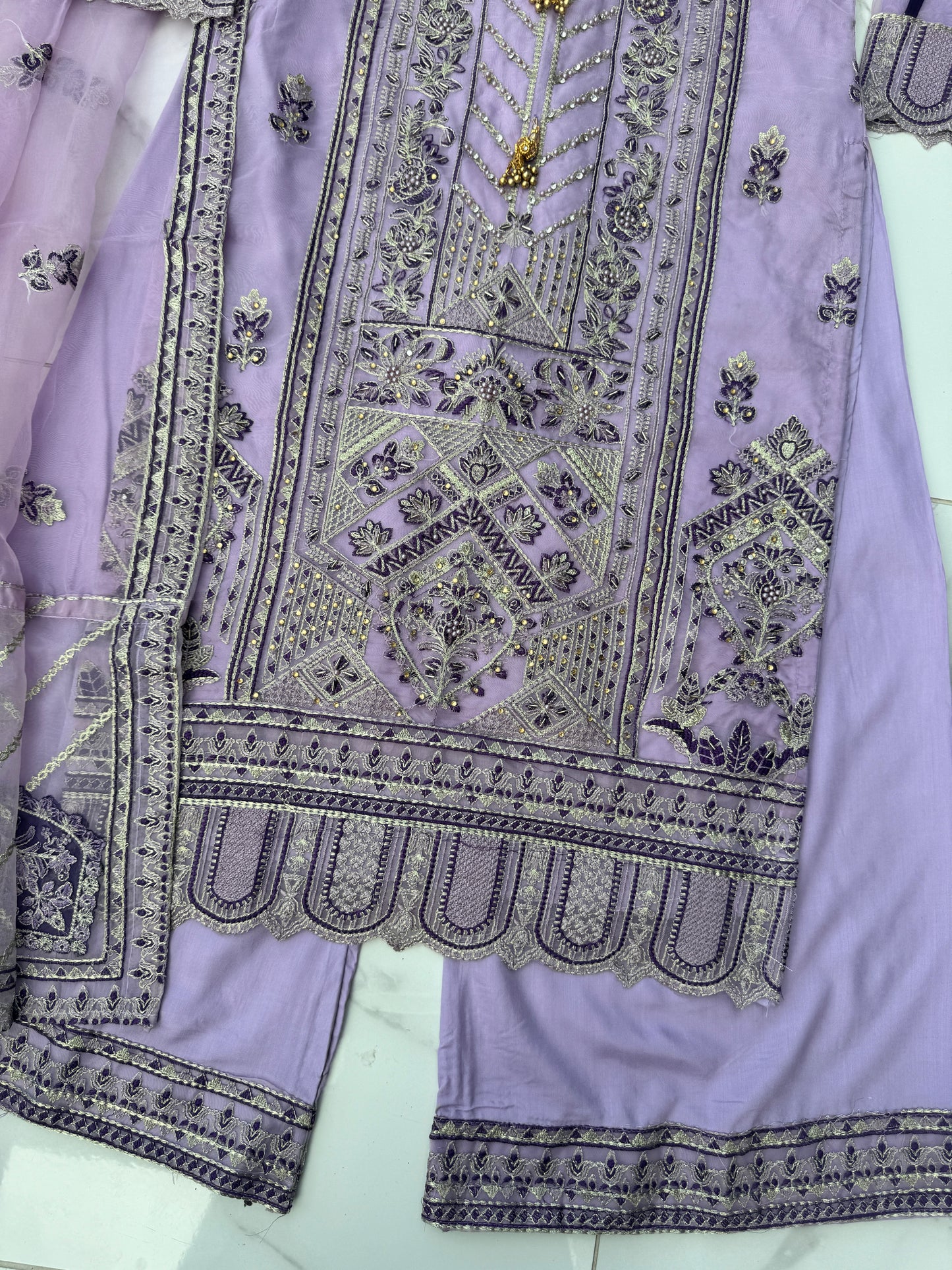 SIMRANS NOOR COLLECTION LILAC