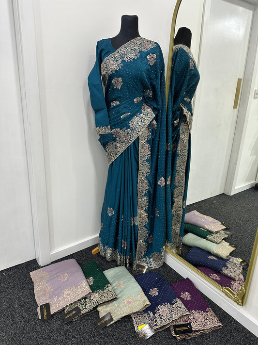 NEHA - Embroidered saree