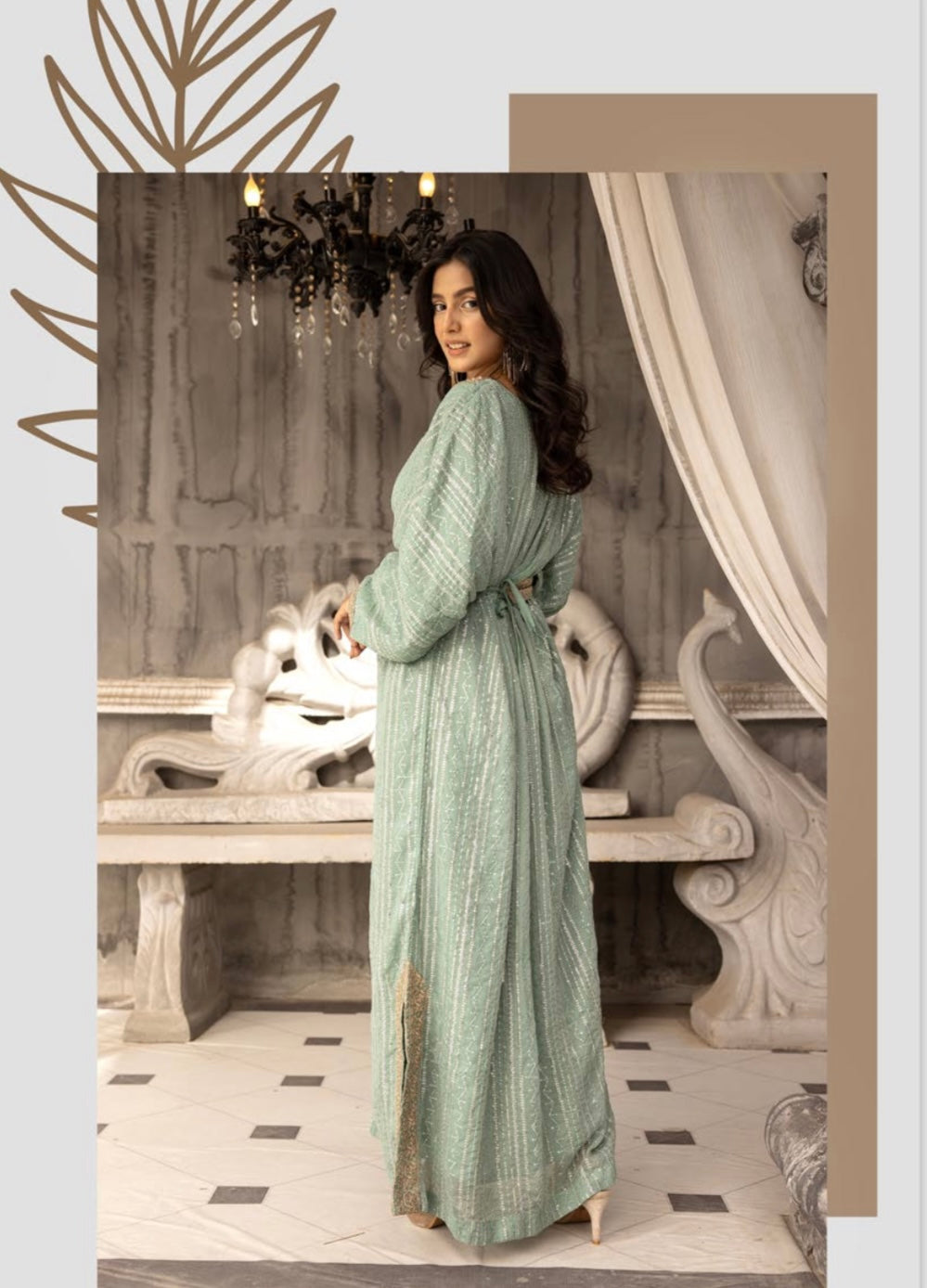 ARWA KAFTAN ONE SIZE (UK SIZE 8-14)