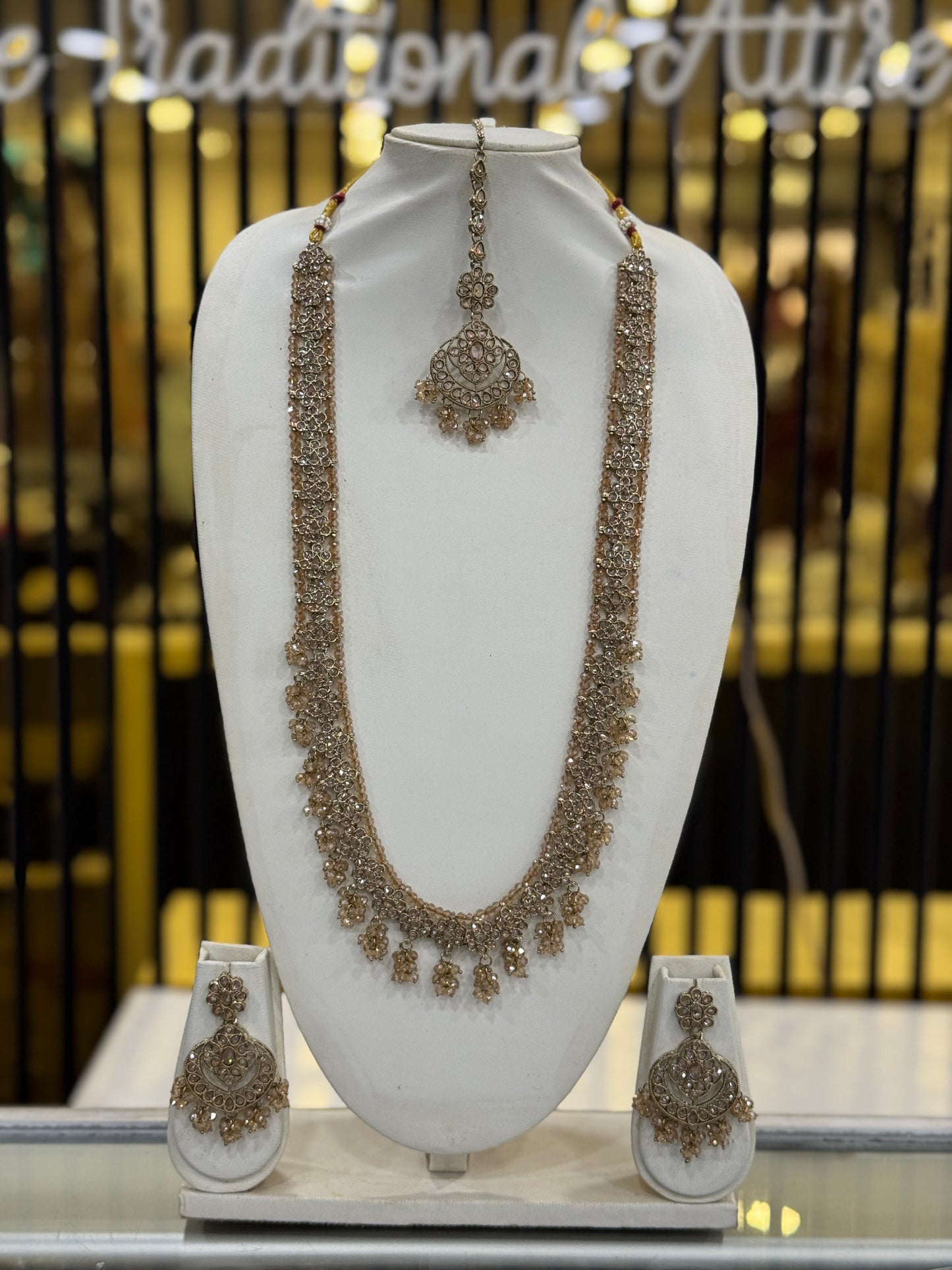MAHA GOLD - Mala jewellery set
