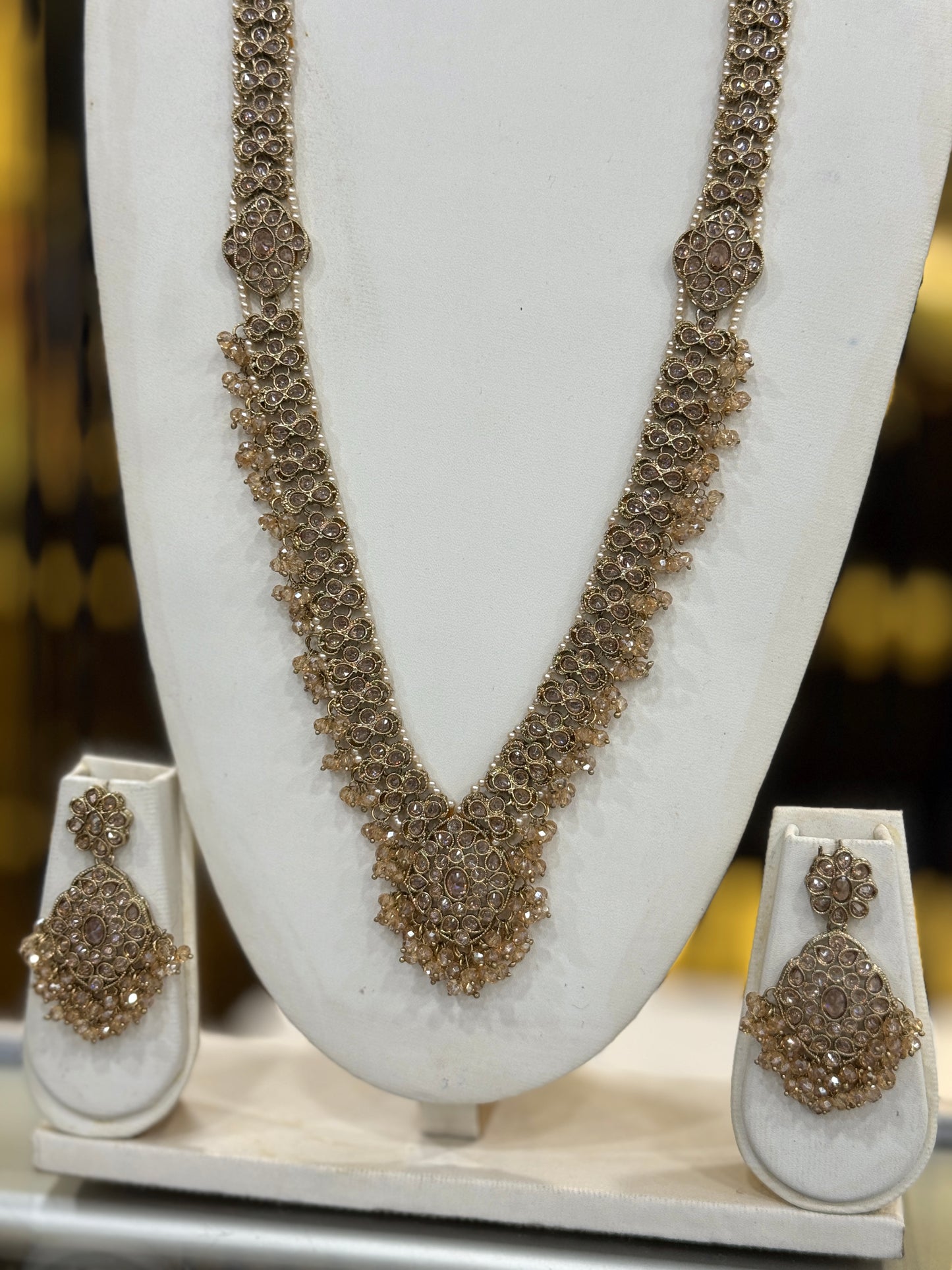HAYAT GOLD - Mala jewellery set