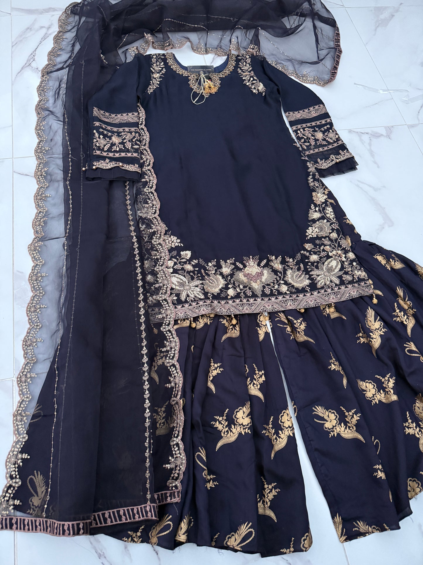 SIMRANS ELIZA COLLECTION - NAVY BLUE