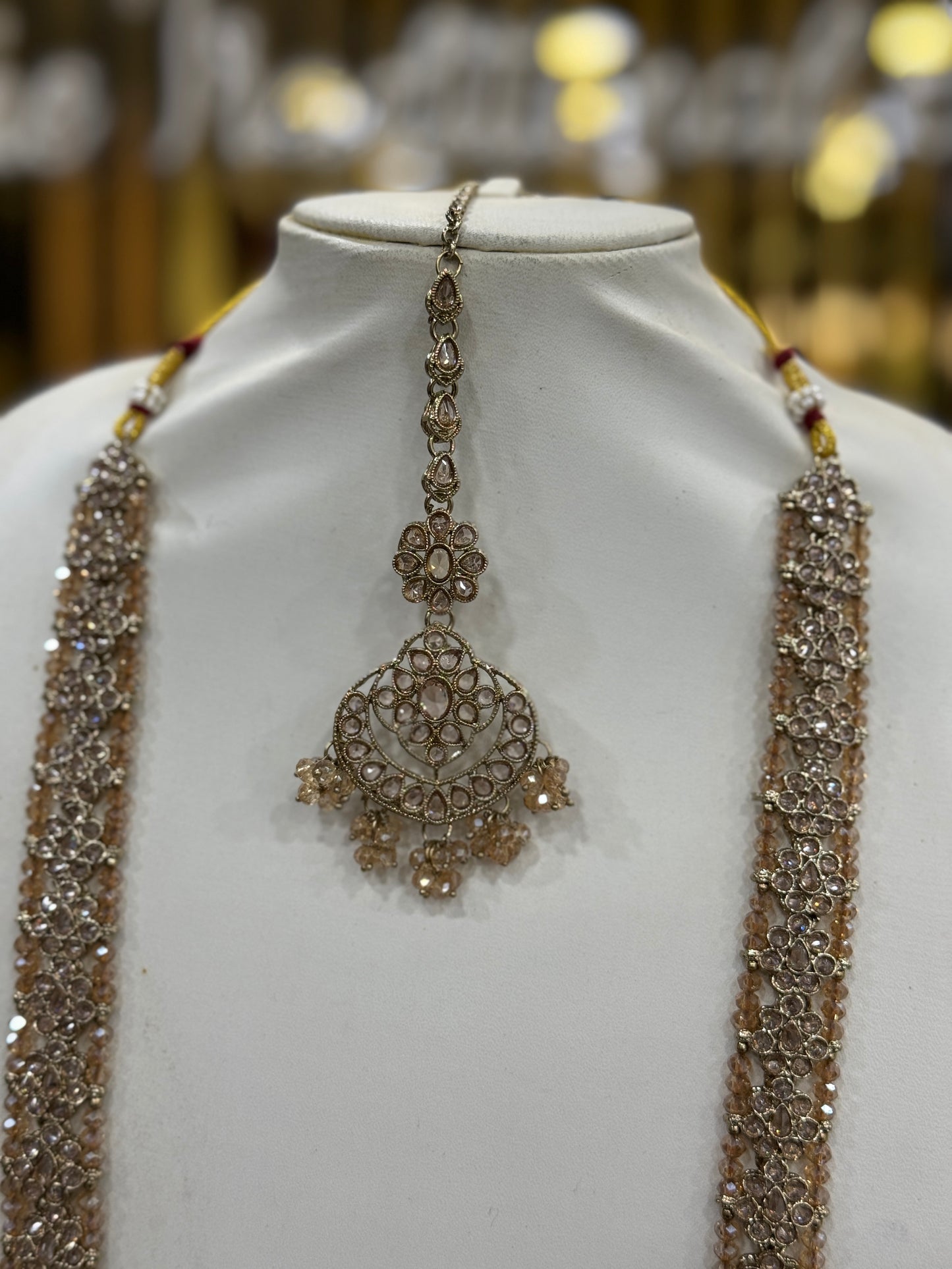 MAHA GOLD - Mala jewellery set