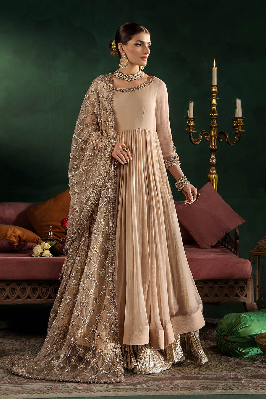 HUMRAHI - ORIGINAL KHUDABAKSH partywear maxi dress