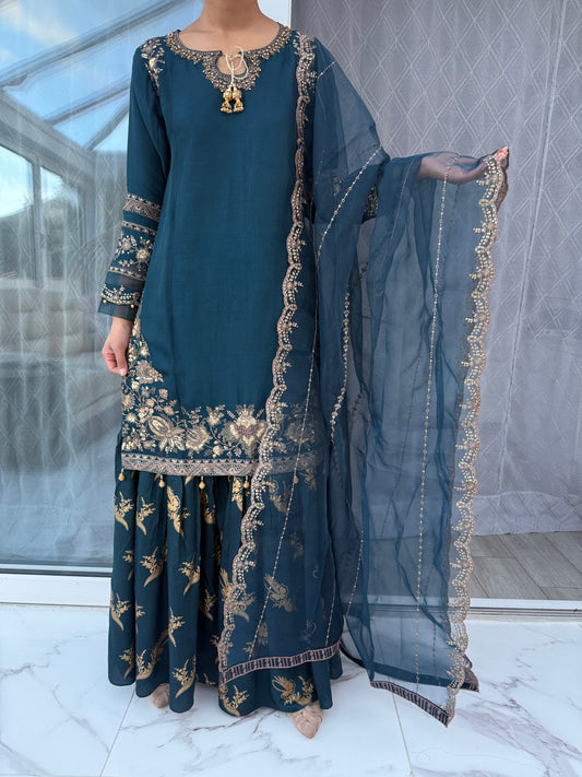 SIMRANS ELIZA COLLECTION TEAL