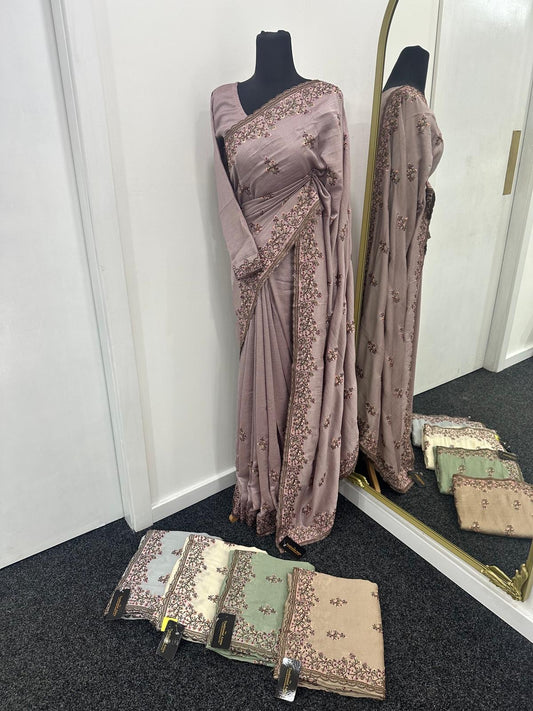 MIRAL - Embroidered Saree