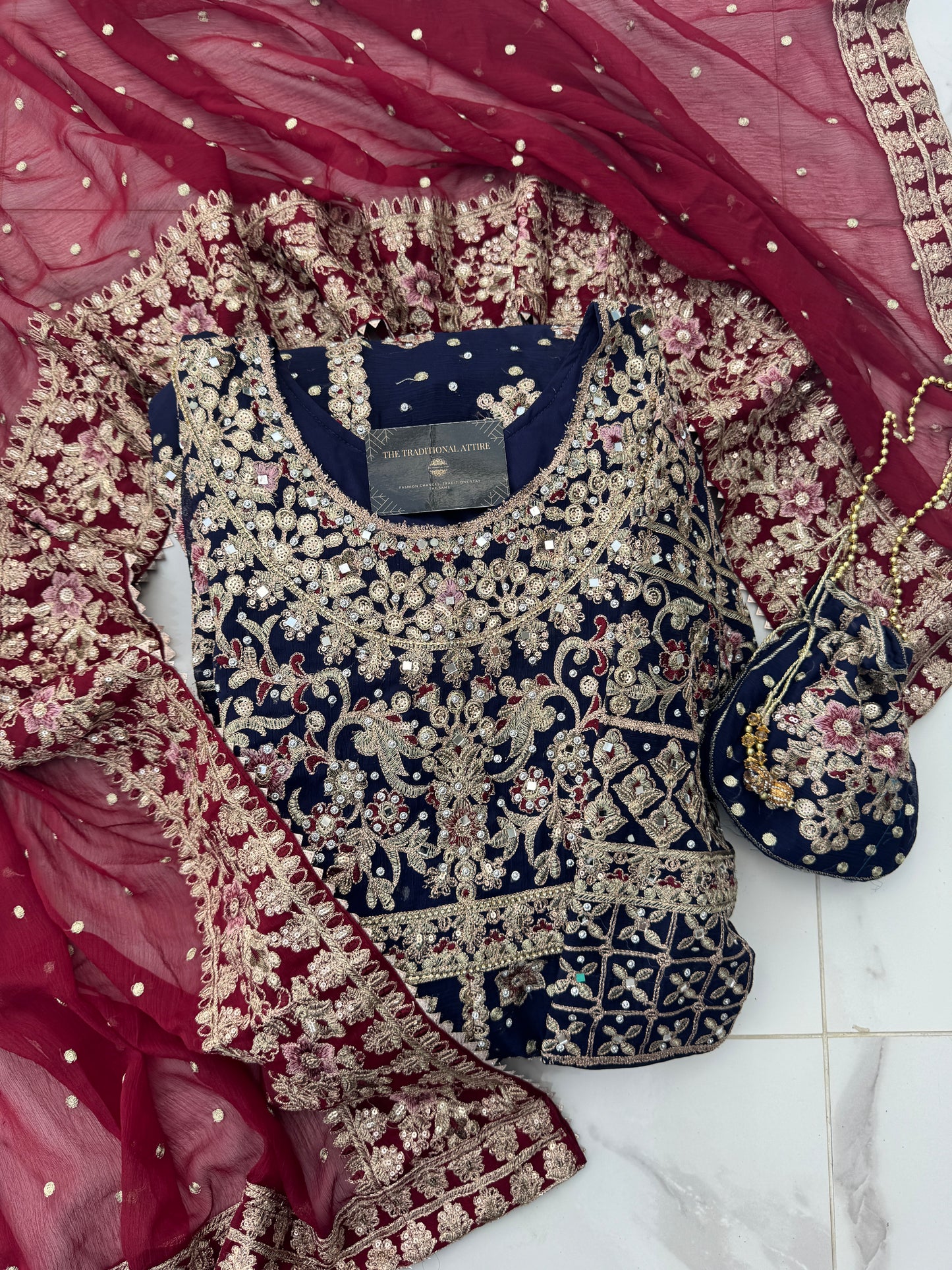 ALAMZEB NAVY BLUE