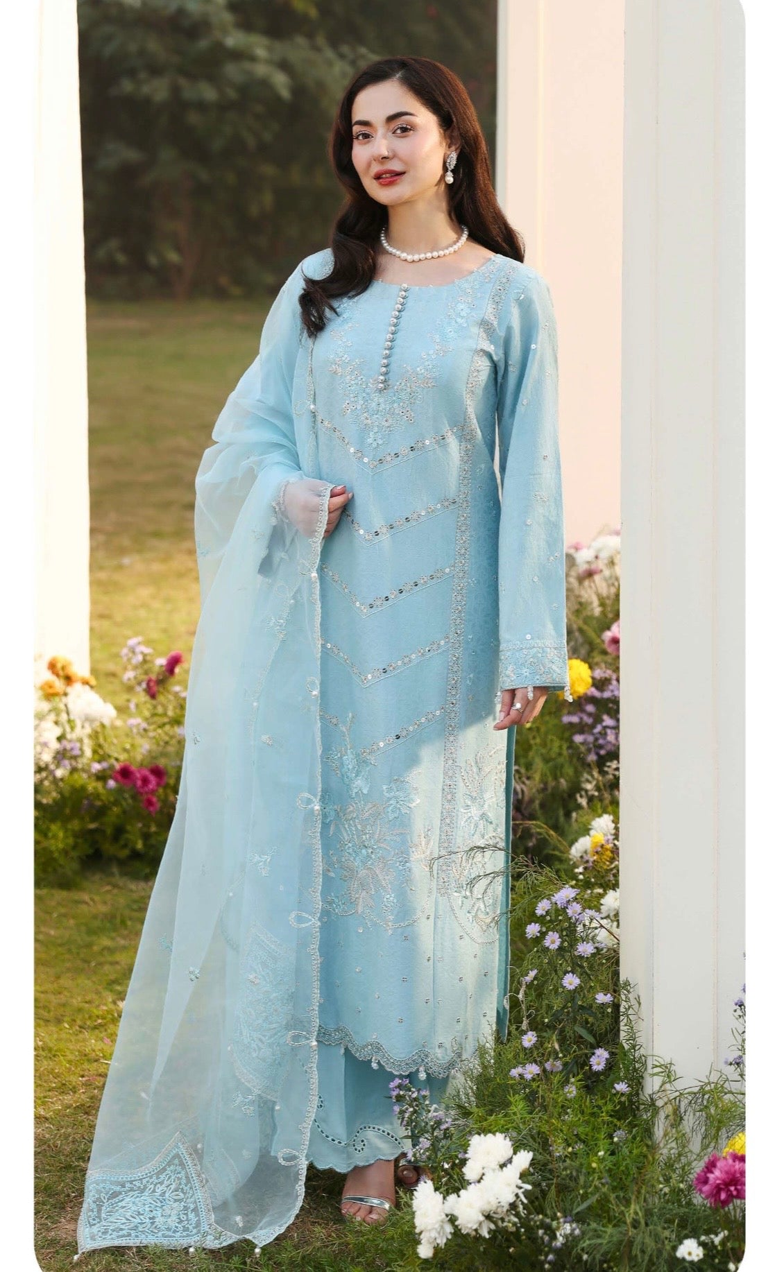 HANIA AMIR EXCLUSIVE JACQUARD EID COLLECTION