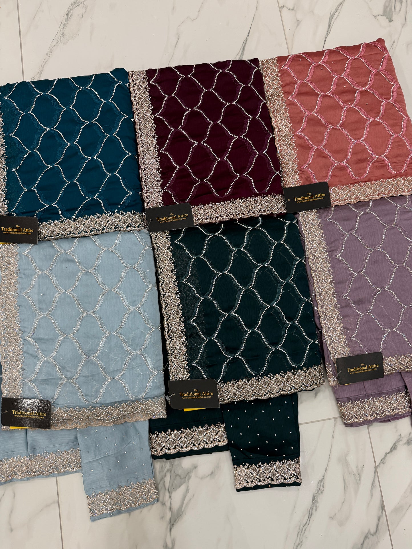 SAMAN- Heavy embellished Stonework Saree