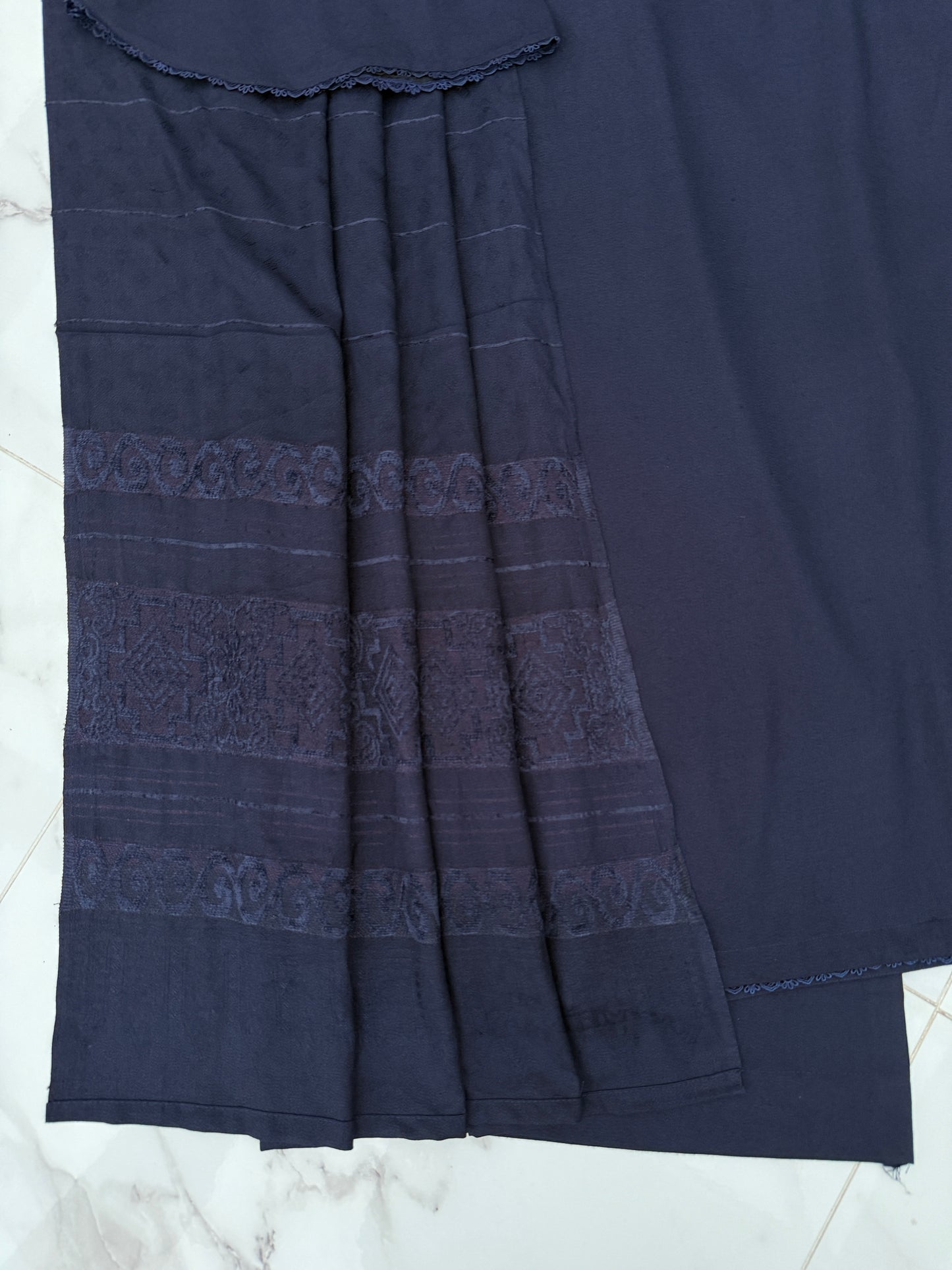 MARIAM DHANAK COLLECTION NAVY BLUE