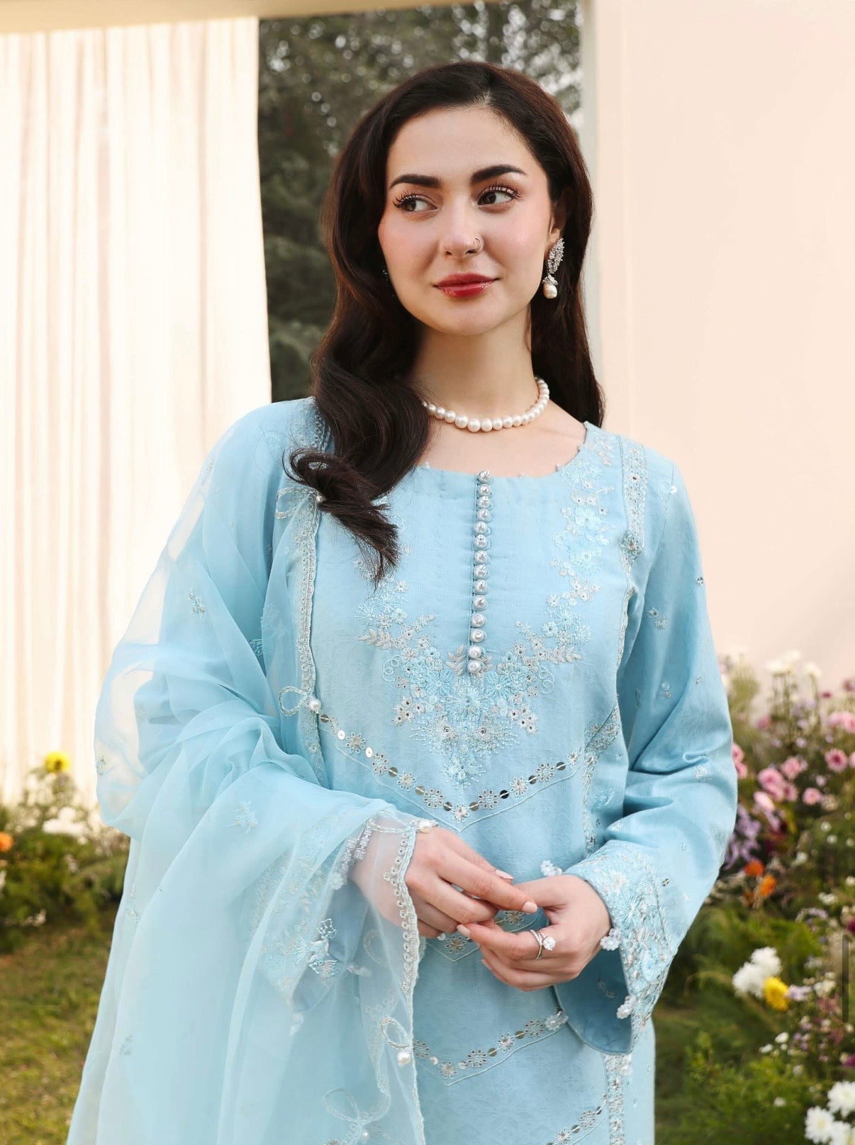 HANIA AMIR EXCLUSIVE JACQUARD EID COLLECTION