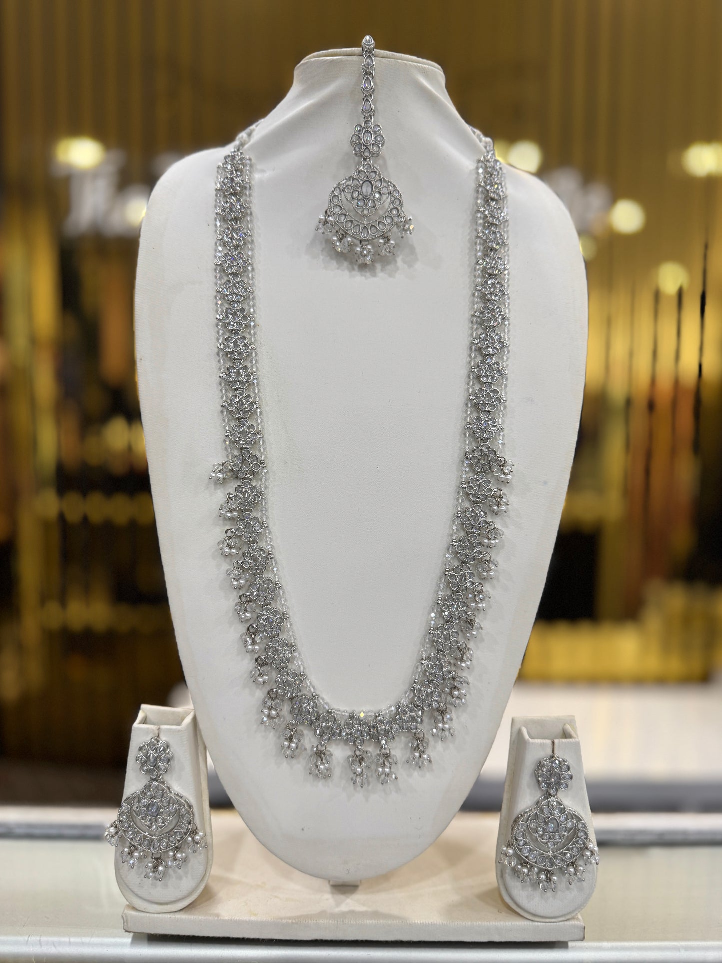 MAHA SILVER - Mala jewellery set