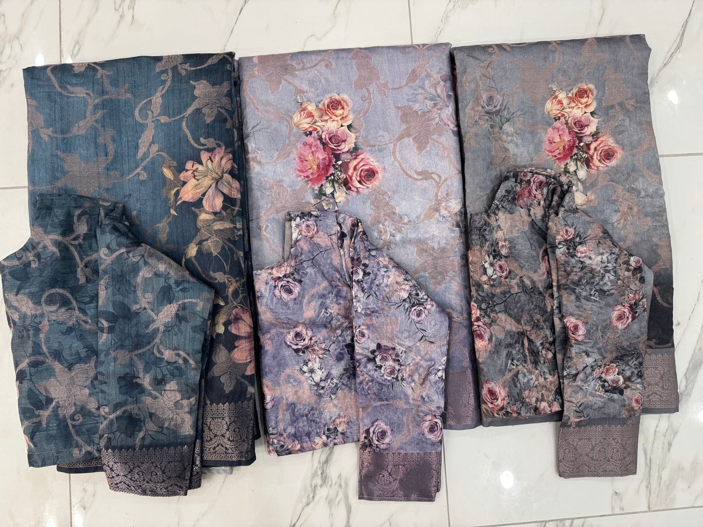 YARA - Printed banarsi Saree