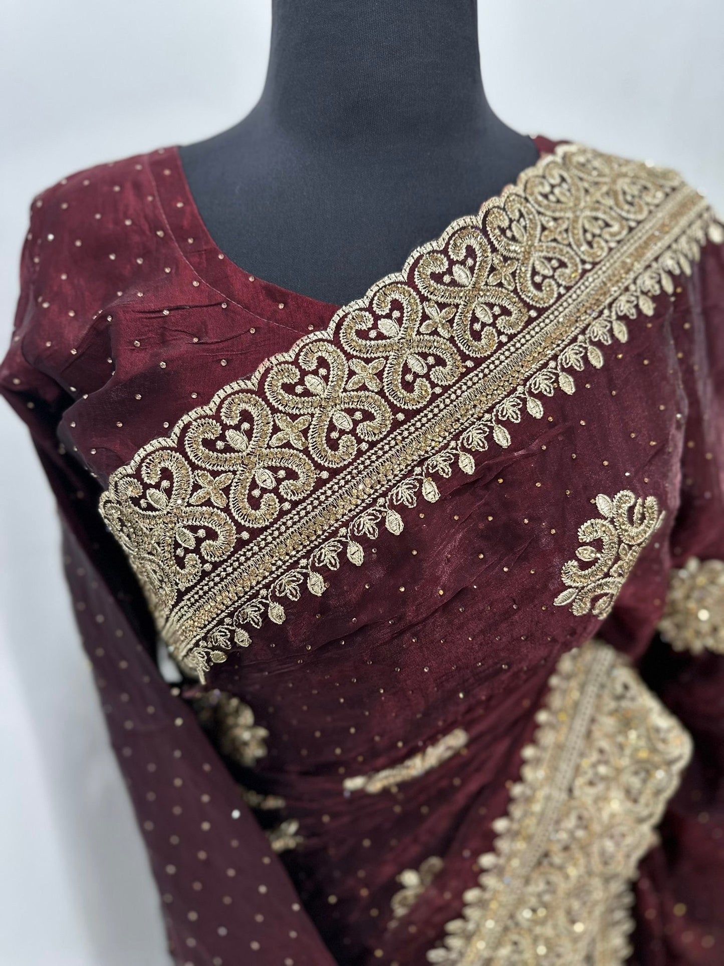 ISHQ - Stonework Saree