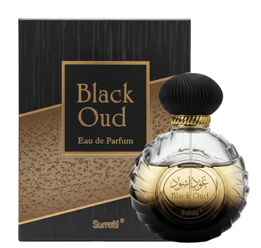 SURRATI BLACK OUD, WHITE OUD Unisex Eau de Parfum, 100ml Arabian Fragrance