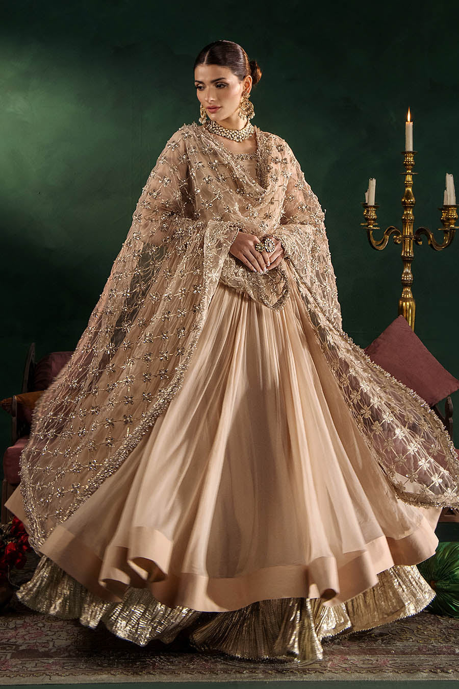 HUMRAHI - ORIGINAL KHUDABAKSH partywear maxi dress