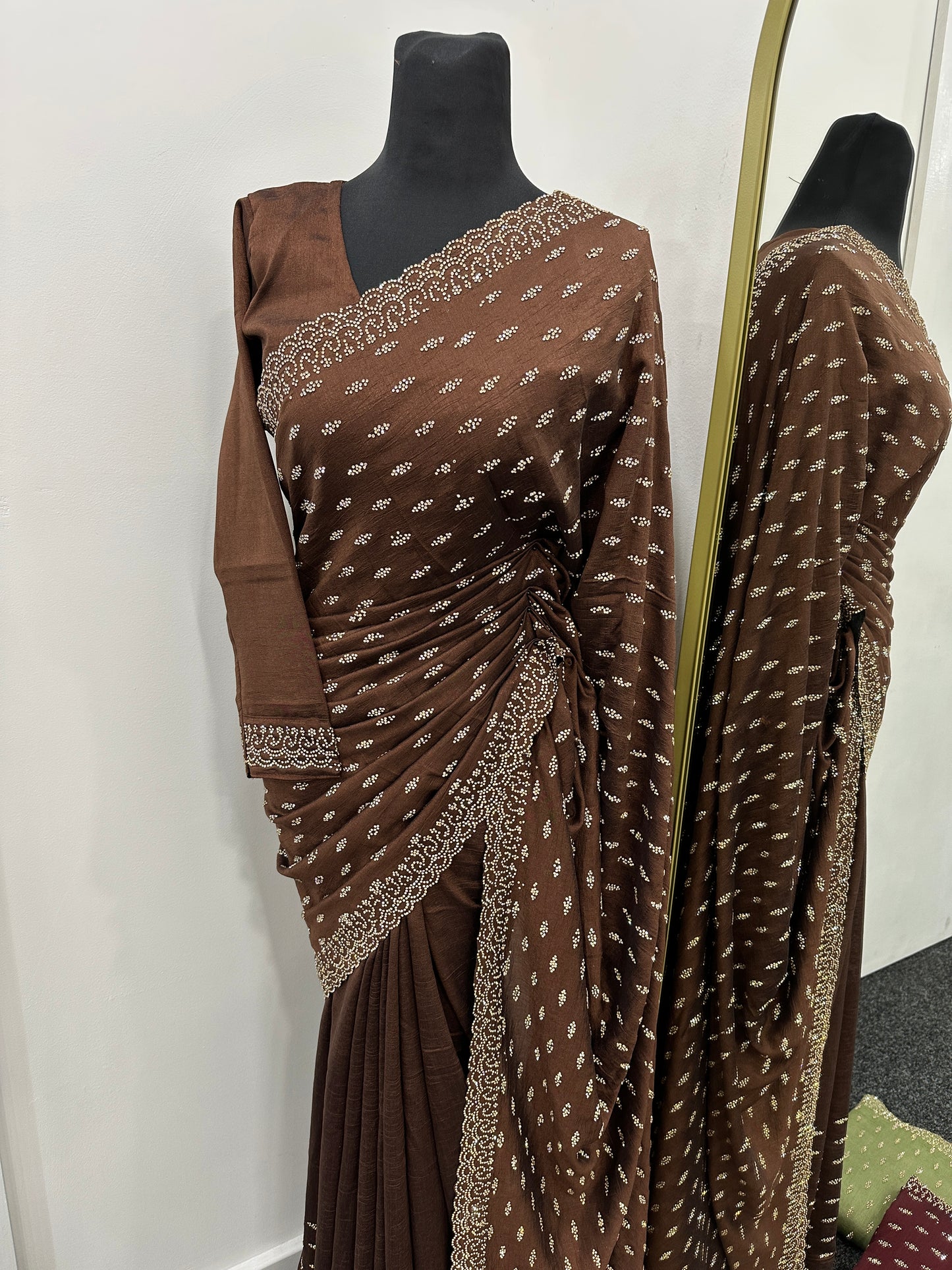MEHWISH - Stonework Saree