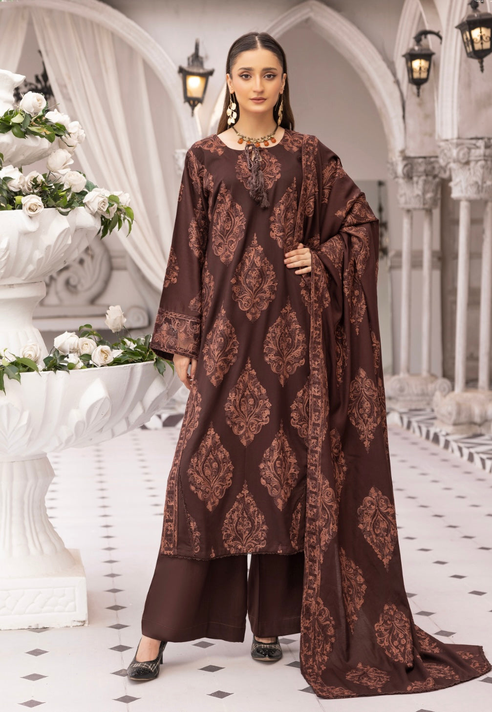 SIGNATURE JAAN SIMRANS CHOCOLATE BROWN