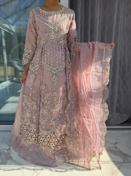 MAYA - Handwork embellished maxi dress