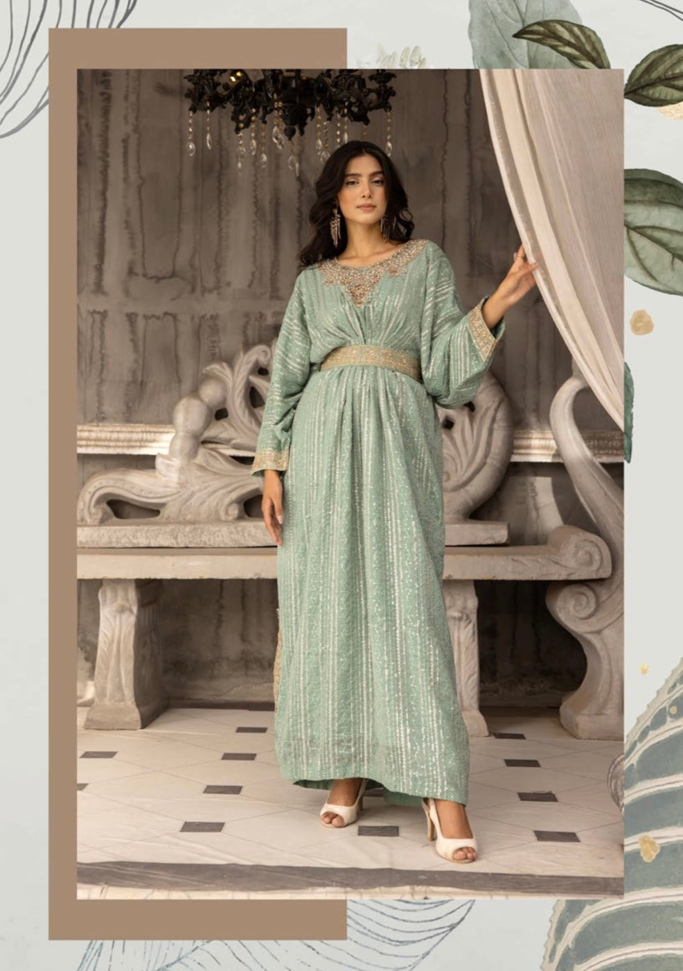 ARWA KAFTAN ONE SIZE (UK SIZE 8-14)