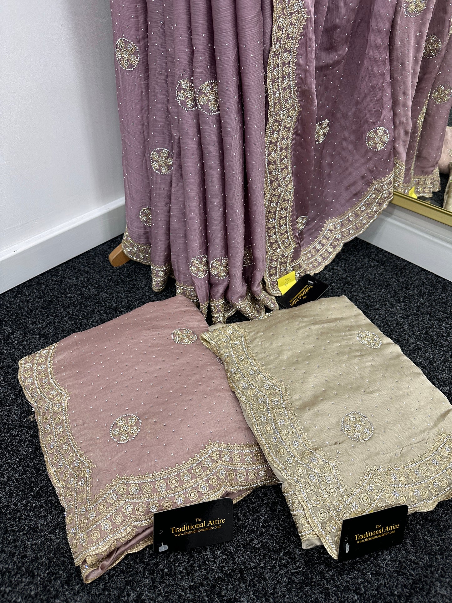 INAYAT - Stonework Saree