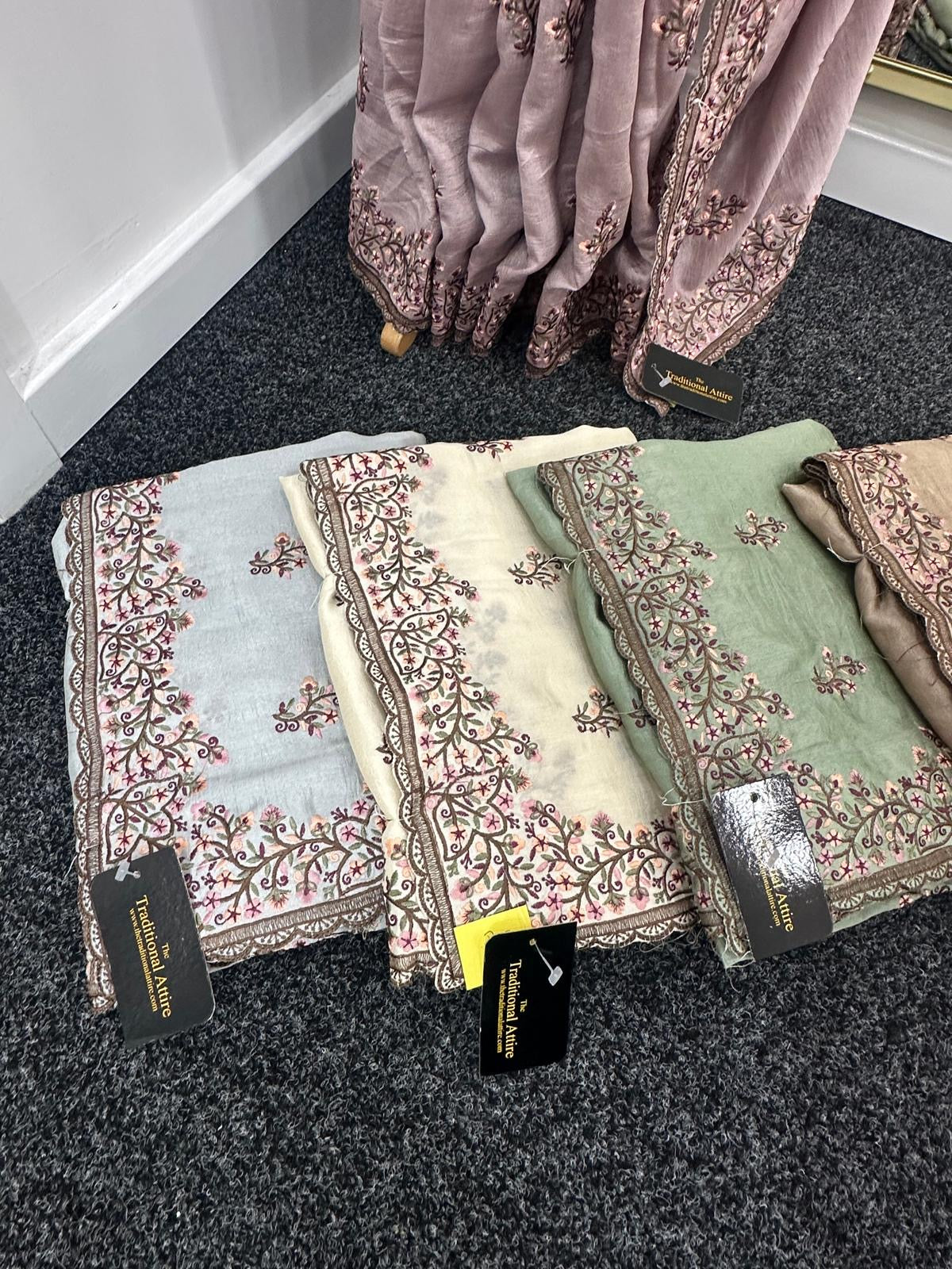 MIRAL - Embroidered Saree