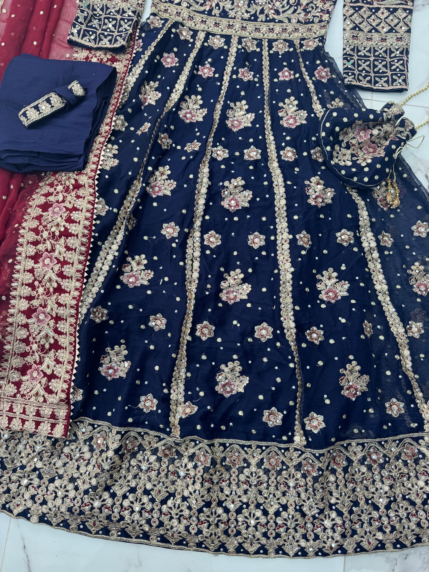 ALAMZEB NAVY BLUE