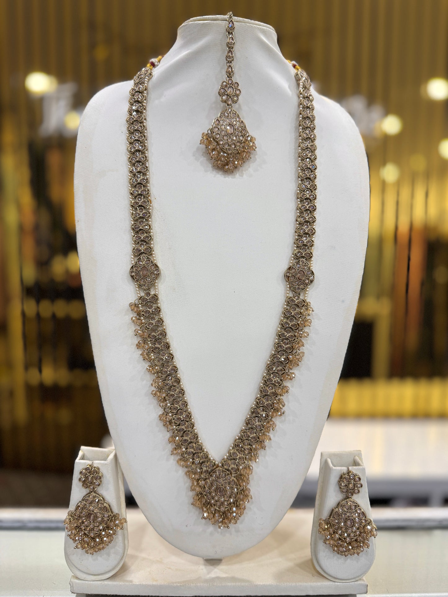 HAYAT GOLD - Mala jewellery set