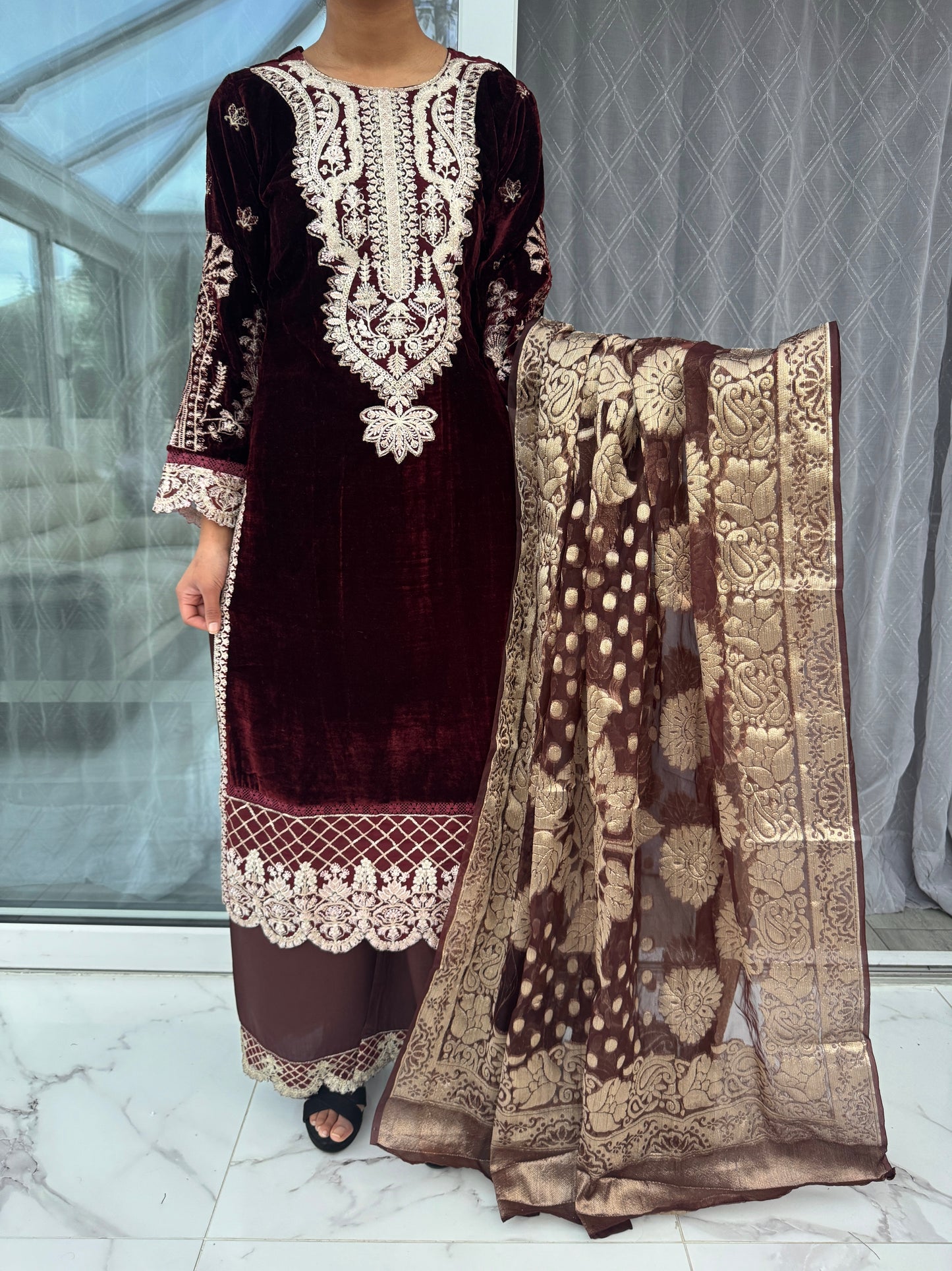 SIMRANS FANNAH COLLECTION 2 - BROWN