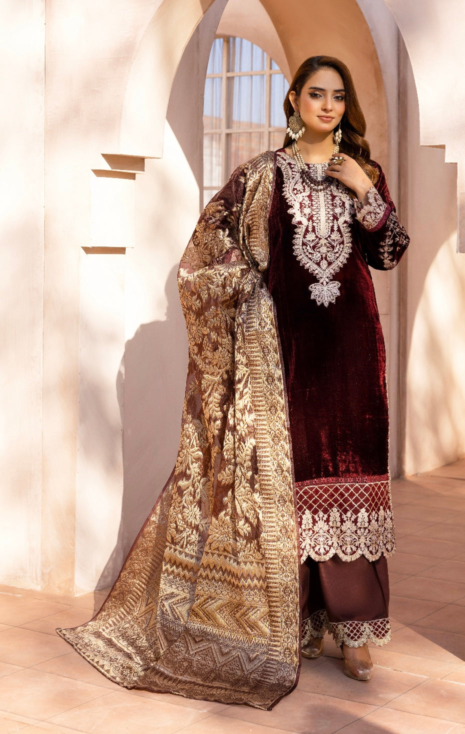 SIMRANS FANNAH COLLECTION 2 - BROWN