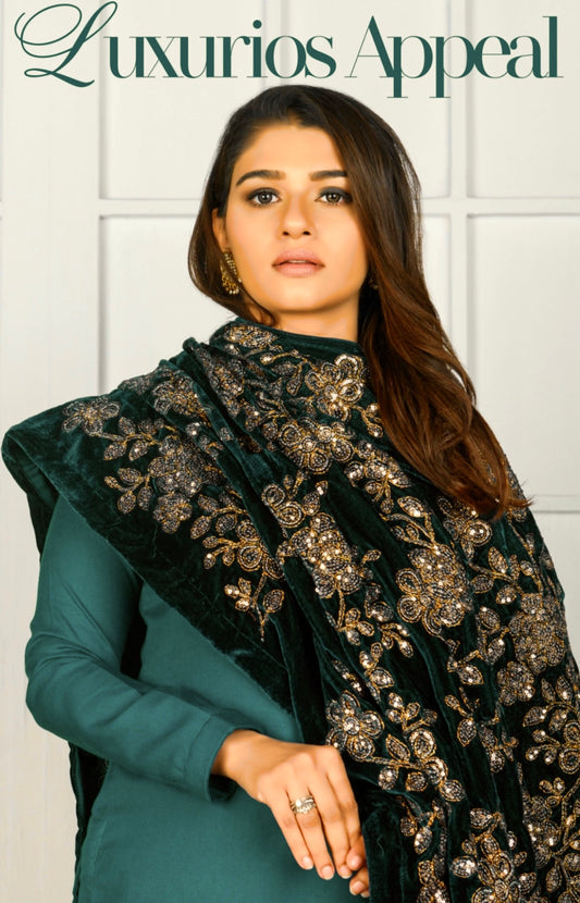 LUX VELVET SHAWL COLLECTION